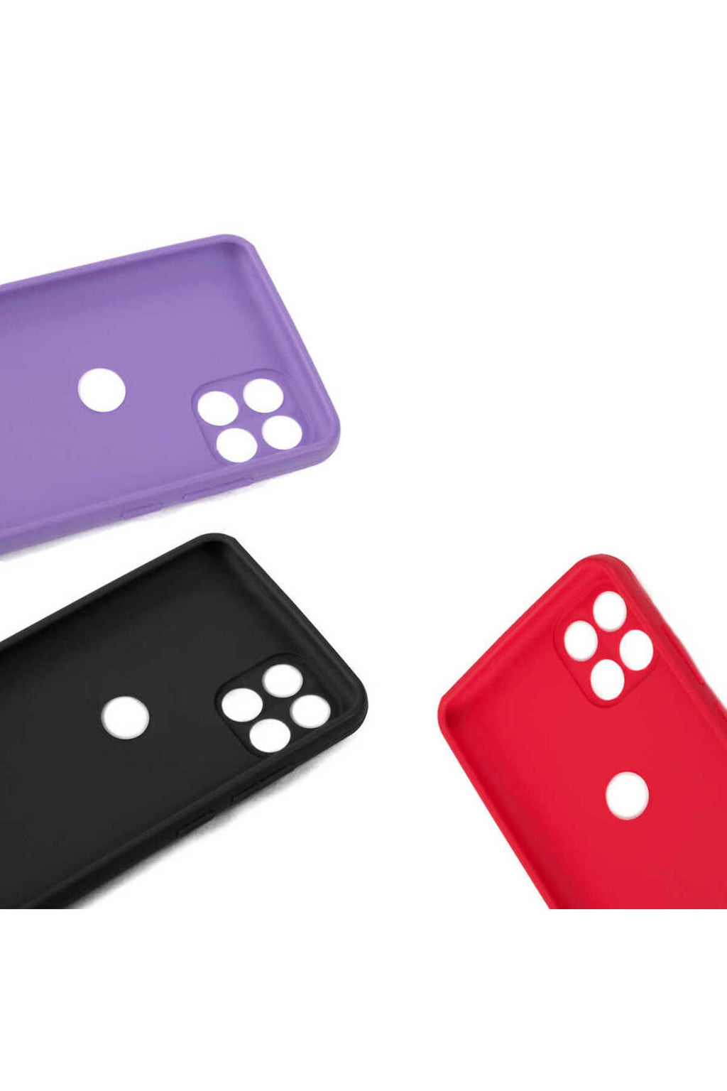 Casper Via E30 Kılıf Zore Biye Silikon - Lila