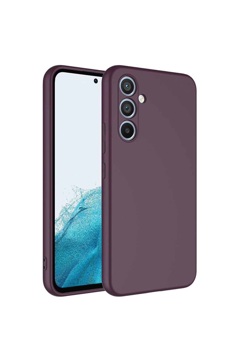 Galaxy A24 Kılıf Zore Mara Lansman Kapak - Koyu Mor