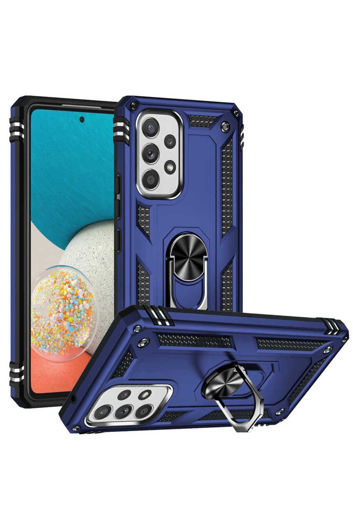 Galaxy A53 5G Kılıf Zore Vega Kapak - Siyah