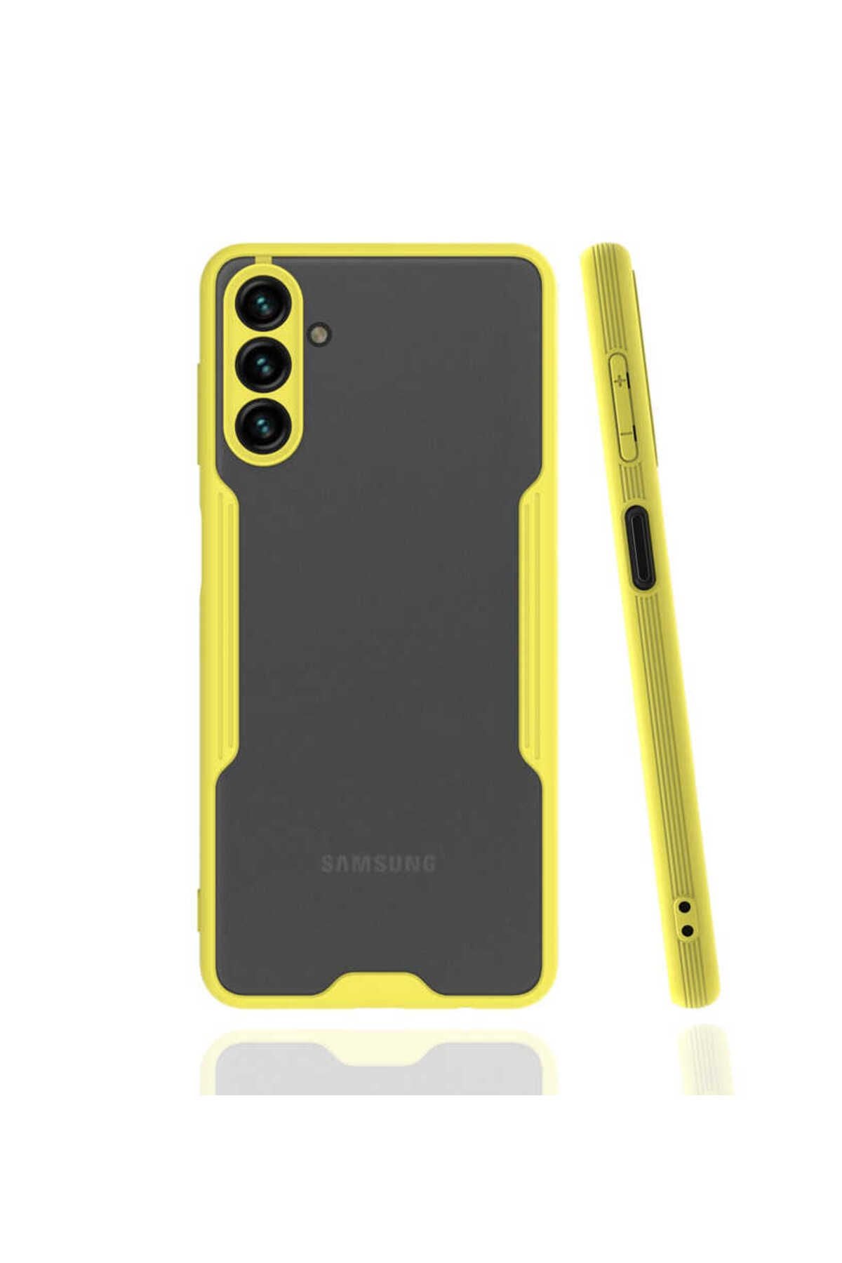 Galaxy A04S Kılıf Zore Parfe Kapak - Pembe