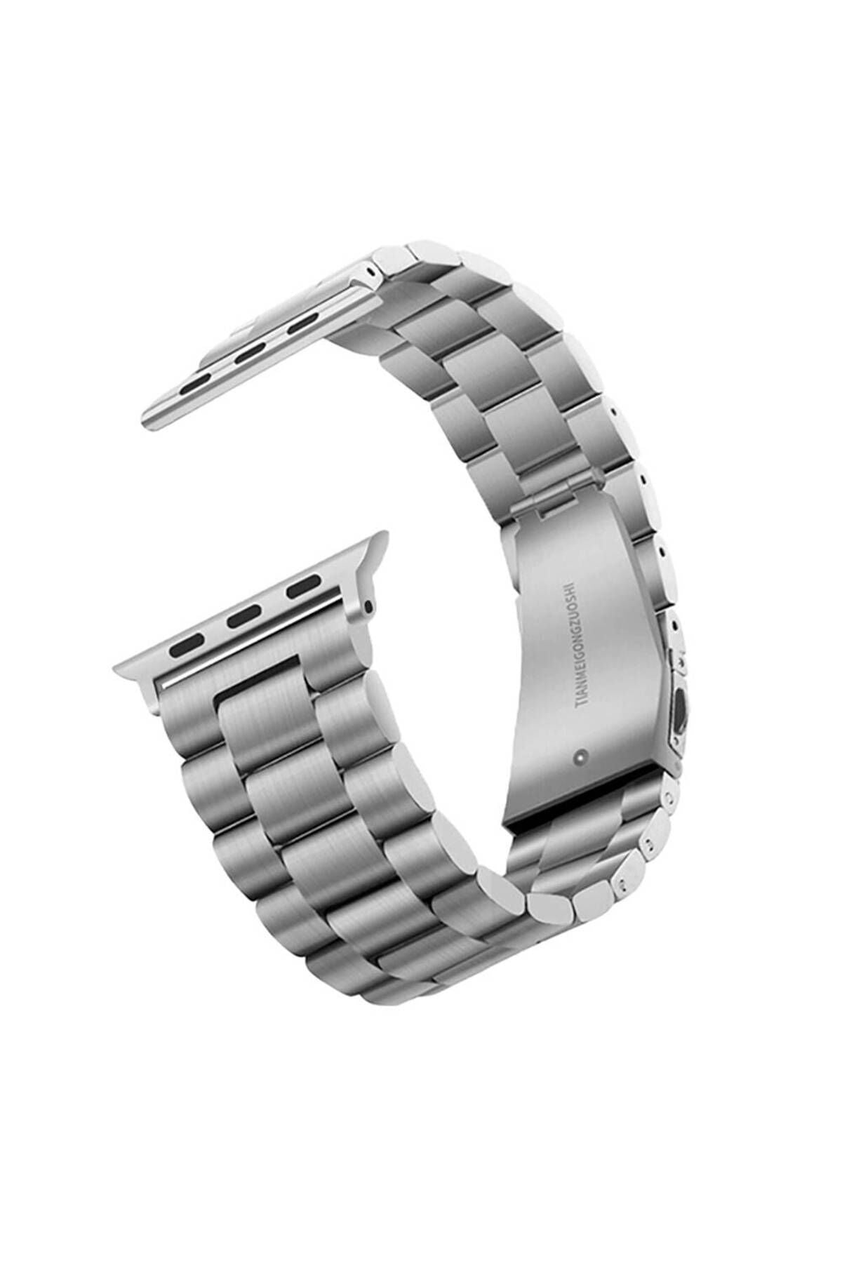 Watch Ultra 49mm CLO- Band-04 Metal Kordon-Gümüş