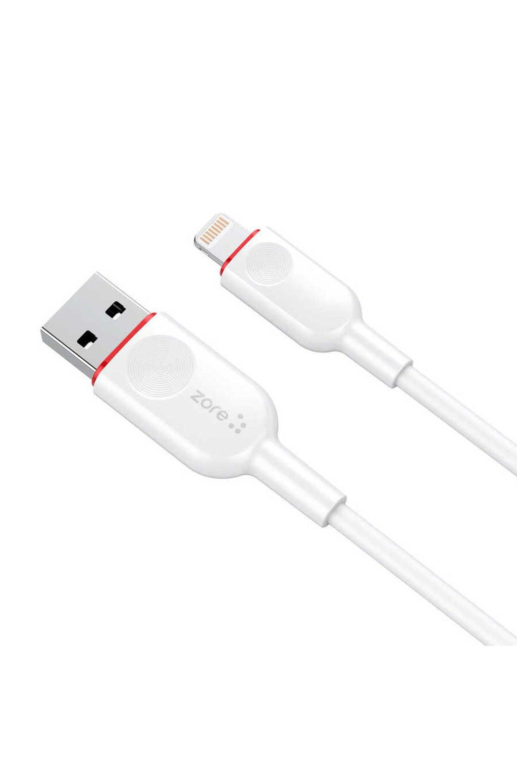 Beyaz Vest Serisi V2 Lightning 2 in 1 Şarj Seti-Zore