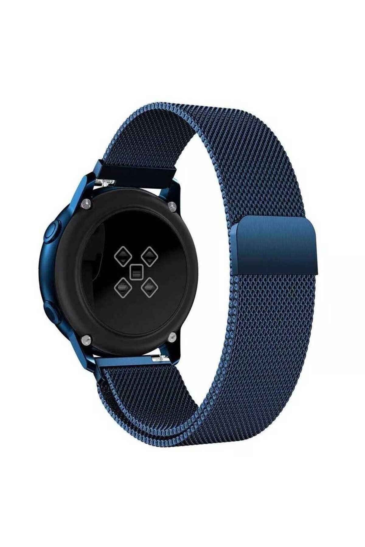 Galaxy Watch 46mm (22mm) Uyumlu KRD-12 Metal Zore Kordon-Karışık