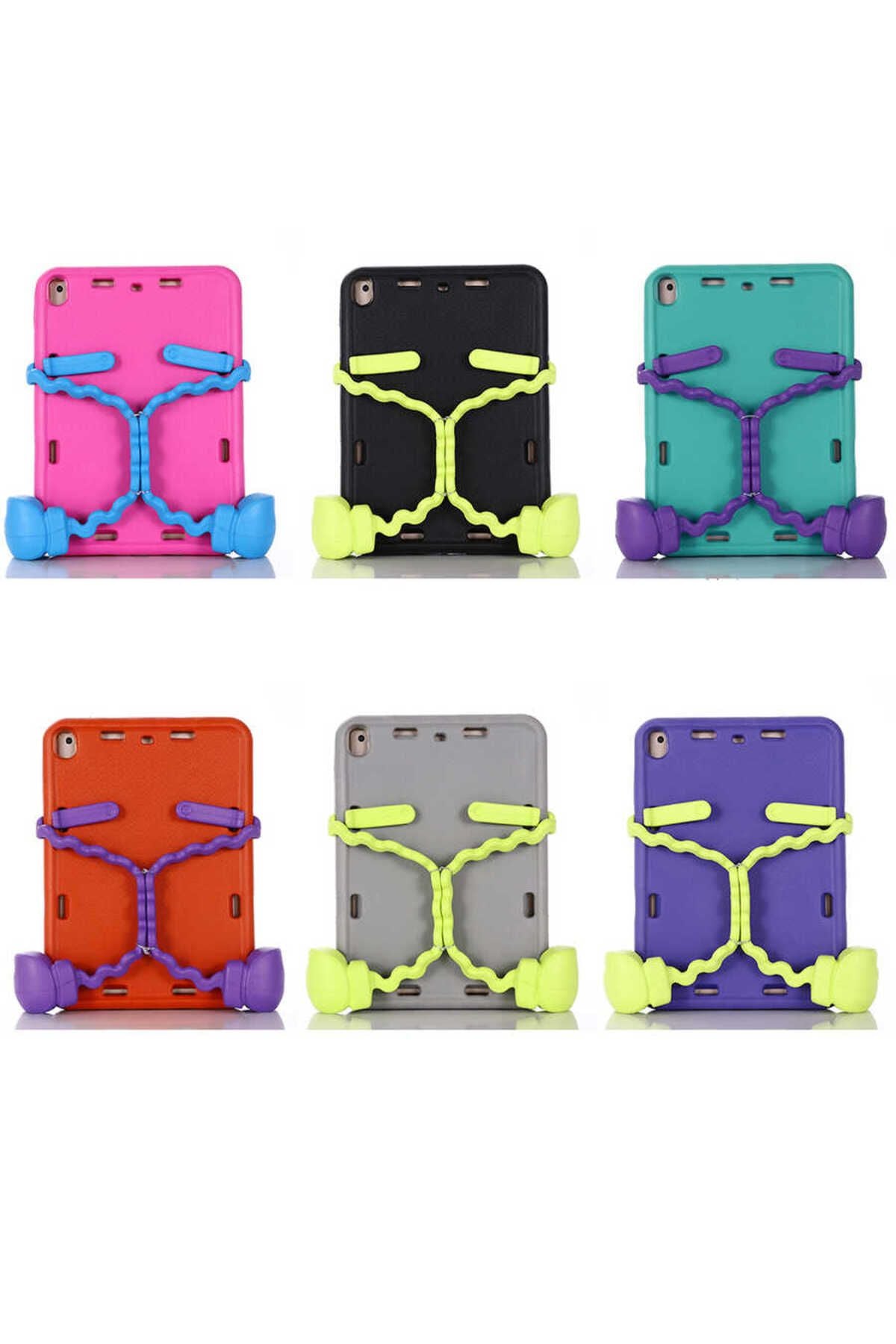 iPad 10.2 2021 (9.Nesil) Zore Eva Boxer Tablet Silikon - Gri