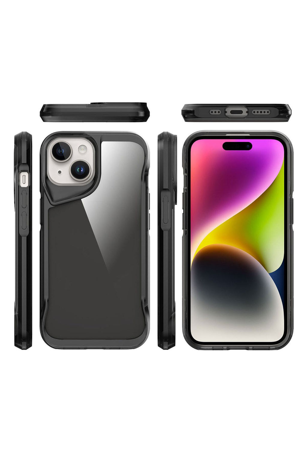 iPhone 15 Uyumlu Zore T-Max Kılıf-Renksiz