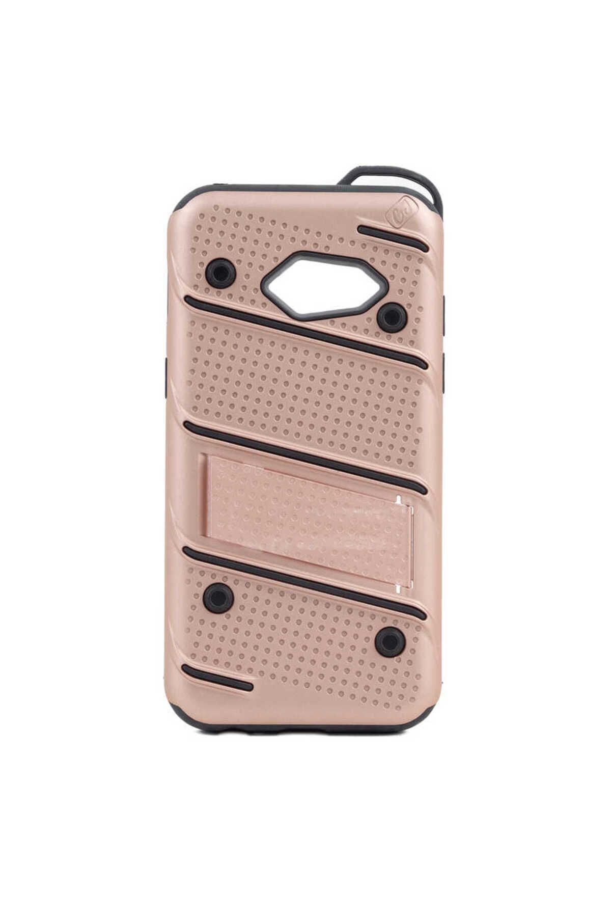 Galaxy A3 2017 Kılıf Zore İron Kapak - Rose Gold