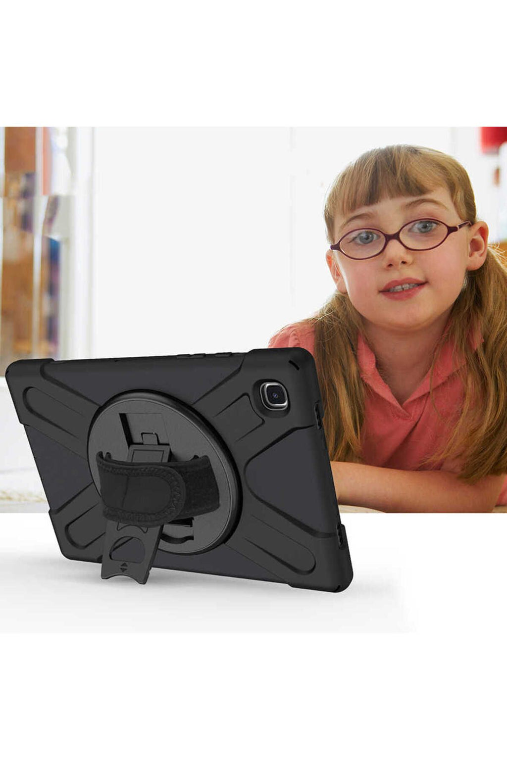 Galaxy Tab A7 10.4 T500 2020 Zore Defender Tablet Silikon - Siyah