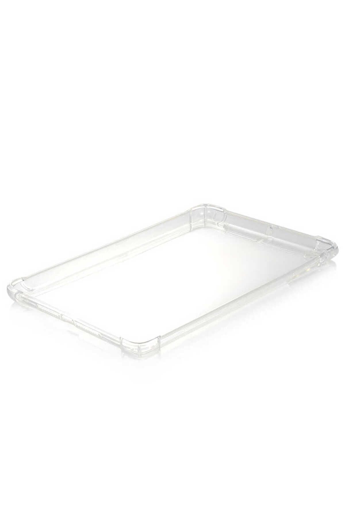 iPad Mini 5. Nesil - Uyumlu Uyumlu Zore Tablet Nitro Anti Shock Silikon Kapak-Renksiz