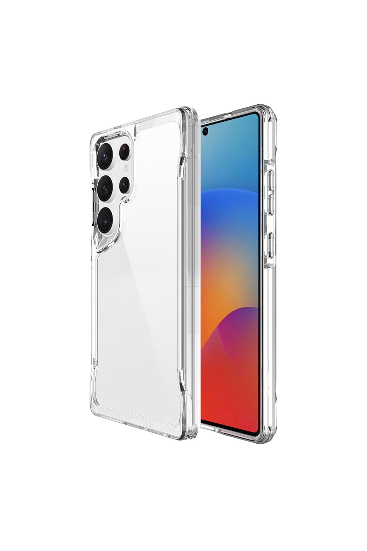 Galaxy S25 Ultra Kılıf WNX T-Max Kapak - Şeffaf