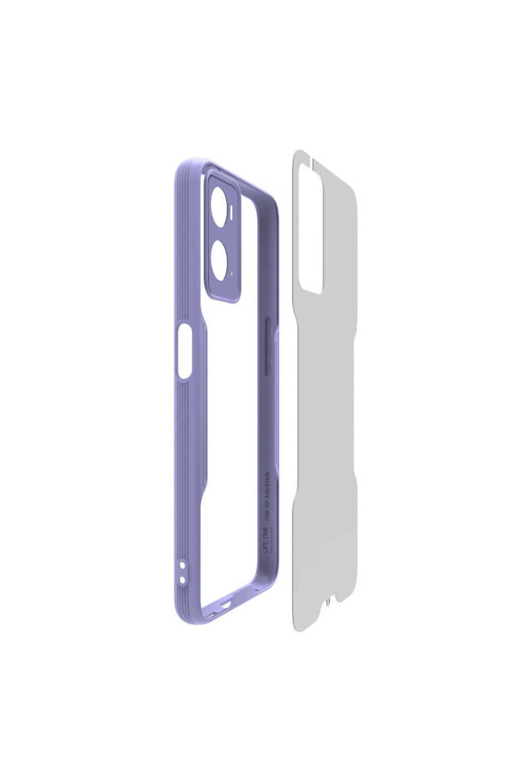 A96 4G Kılıf WNX Parfe Kapak - Lacivert