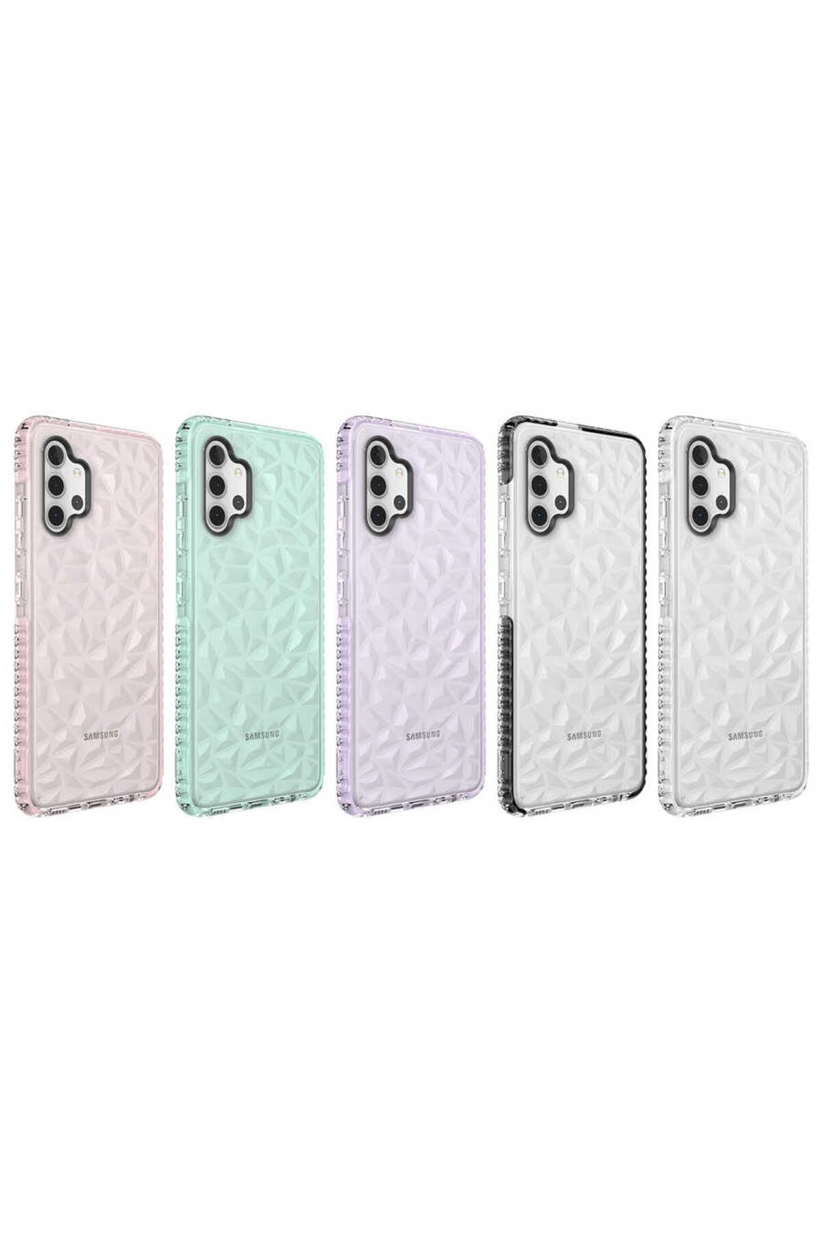 Galaxy A32 4G Kılıf Zore Buzz Kapak - Beyaz