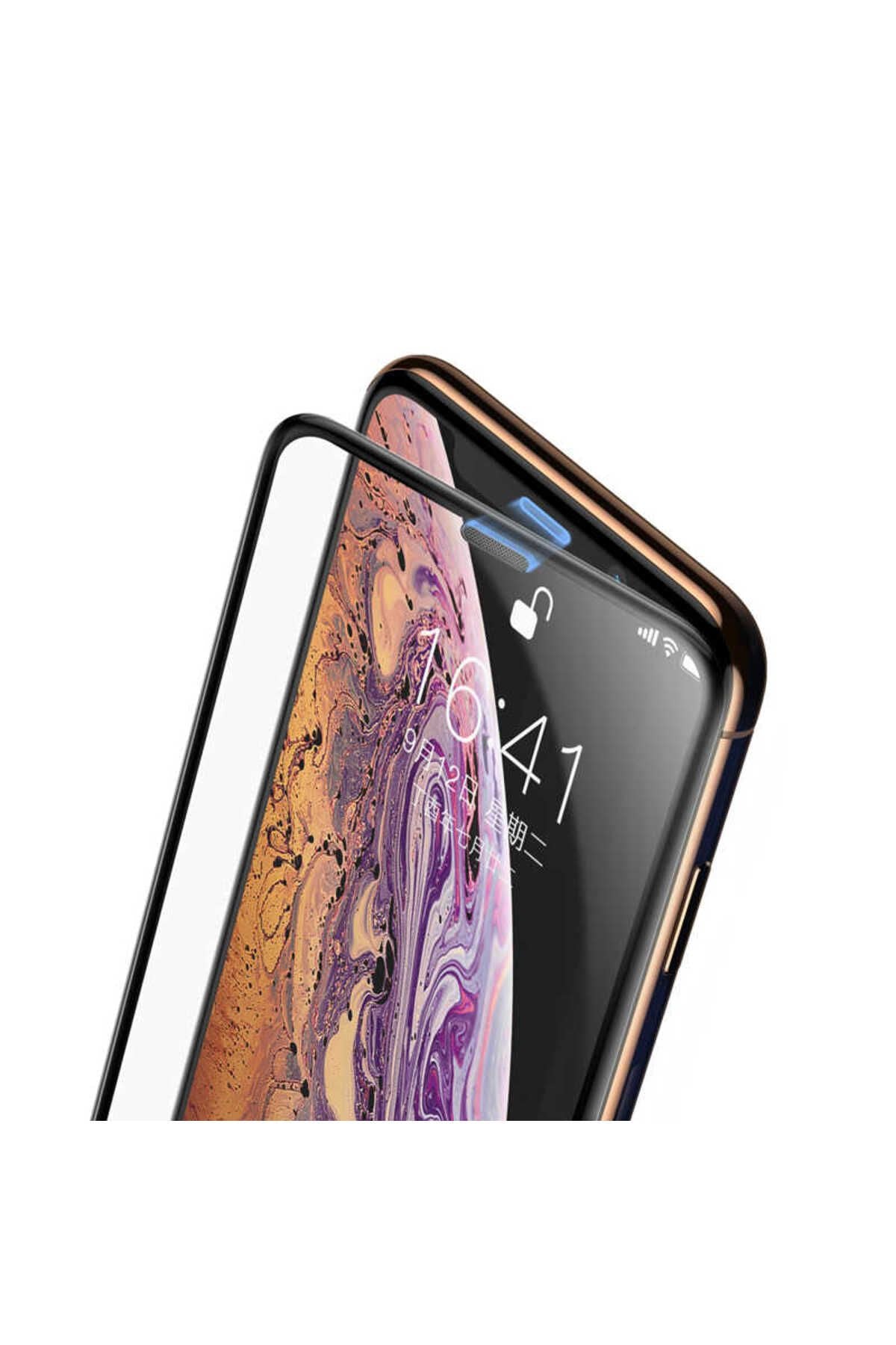 iPhone 15 Pro Max Ahize Toz Önleyici Uyumlu Zore Anti-Dust Temperli Ekran Koruyucu