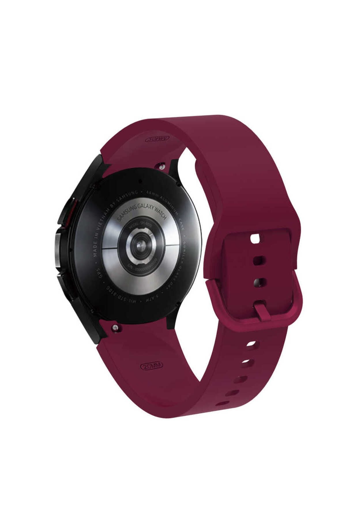 Galaxy Watch 4 40mm KRD-50 Uyumlu Zore Kordon-Petrol Mavi