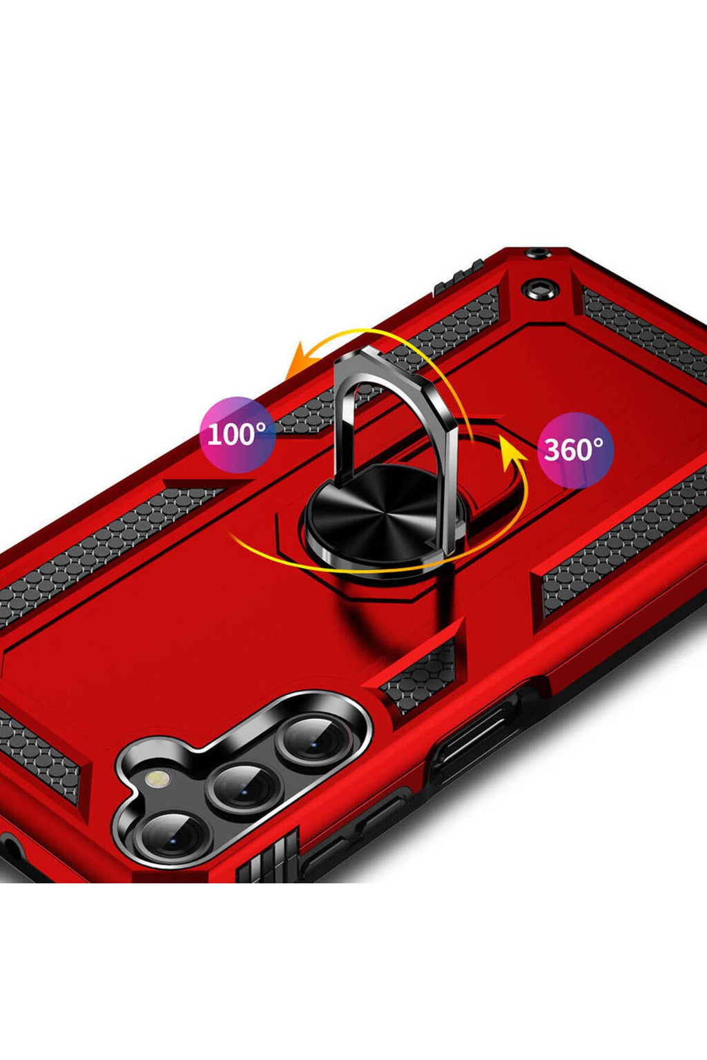 Galaxy A24 Kılıf GLLP Vega Kapak - Kırmızı