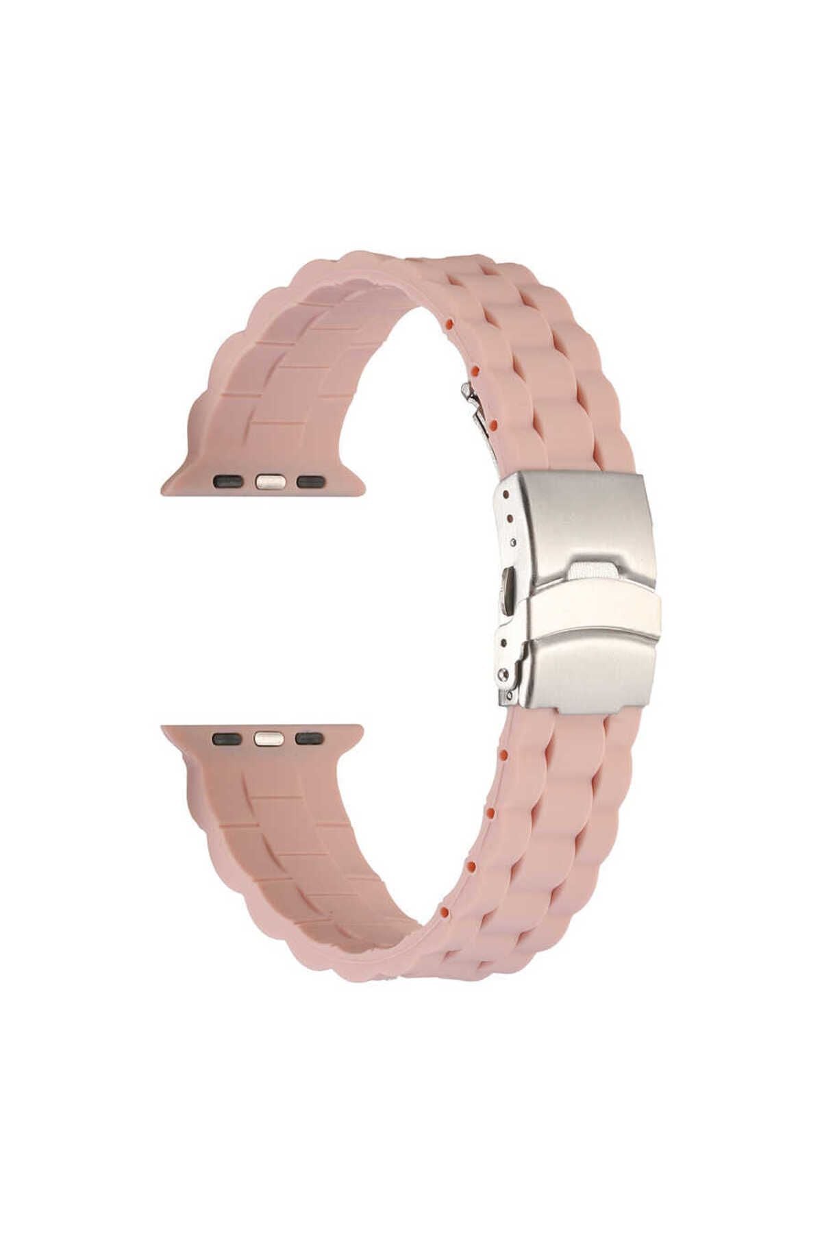 Watch Ultra 49mm Kordon KRD-72 Uyumlu Strap Kayış CLO- Siyah