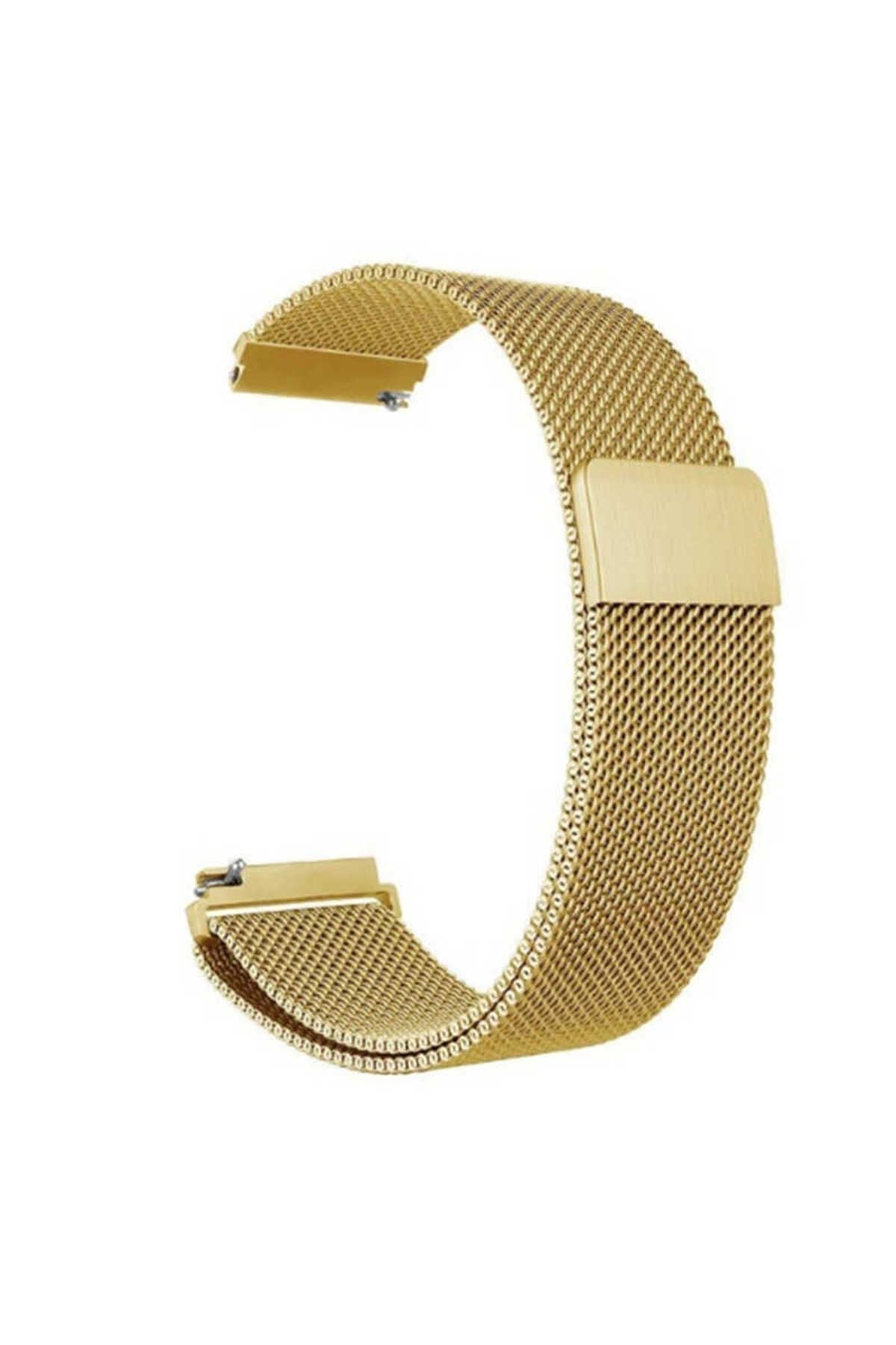Galaxy Watch 46mm (22mm) Uyumlu KRD-12 Metal DSB Kordon Açık Mor