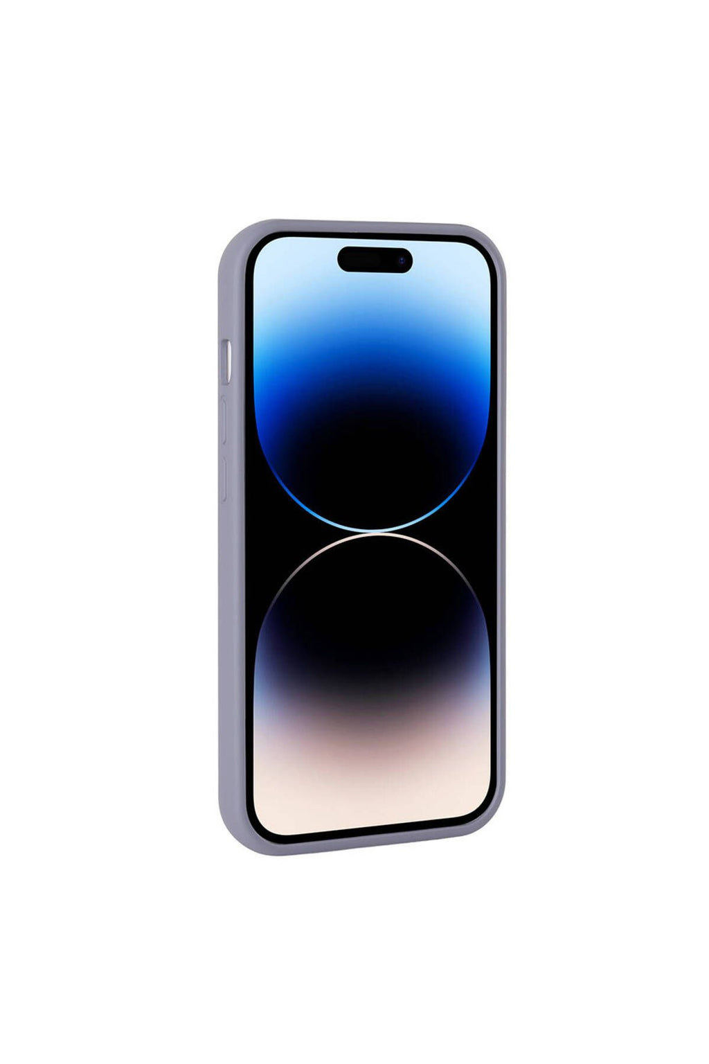 iPhone 14 Pro Uyumlu Parlak Taşlı Tasarım Pırlanta Zore Kılıf-Gri