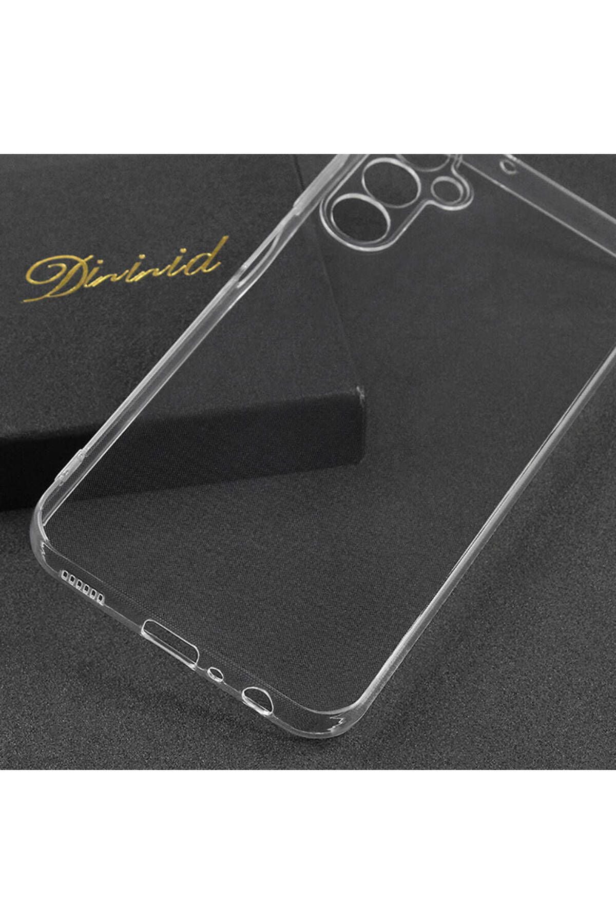 Galaxy A35 Kılıf Zore Süper Silikon Kapak - Renksiz