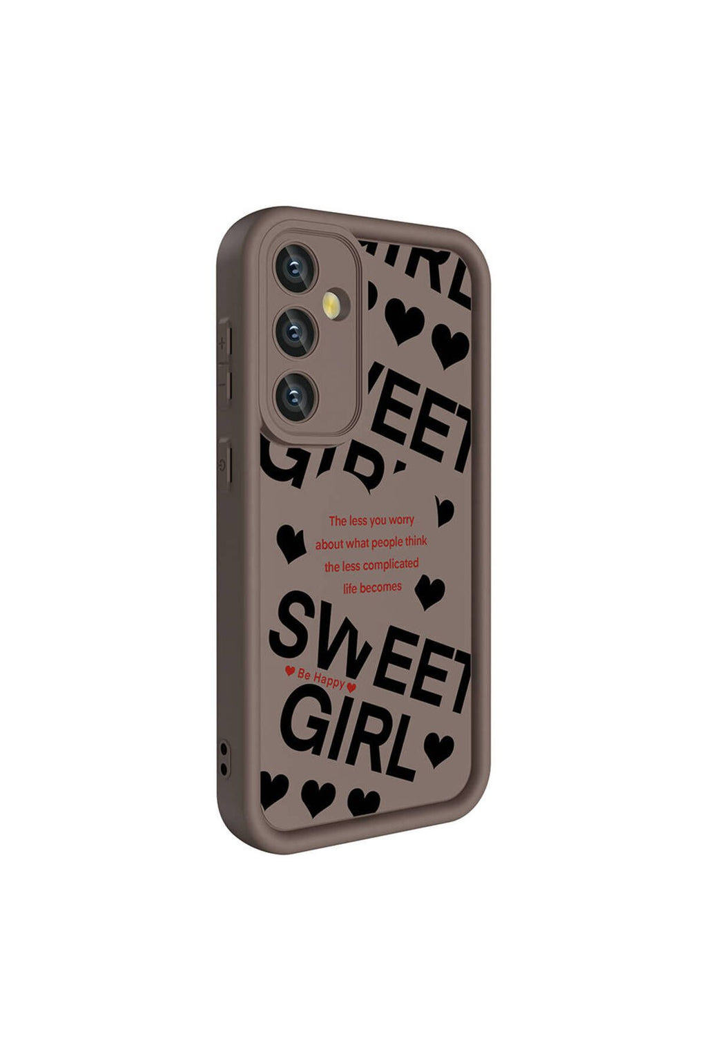 Galaxy A35 Kılıf Kamera Korumalı Baskılı Arka Yüzey Zore Klas Kapak - Siyah