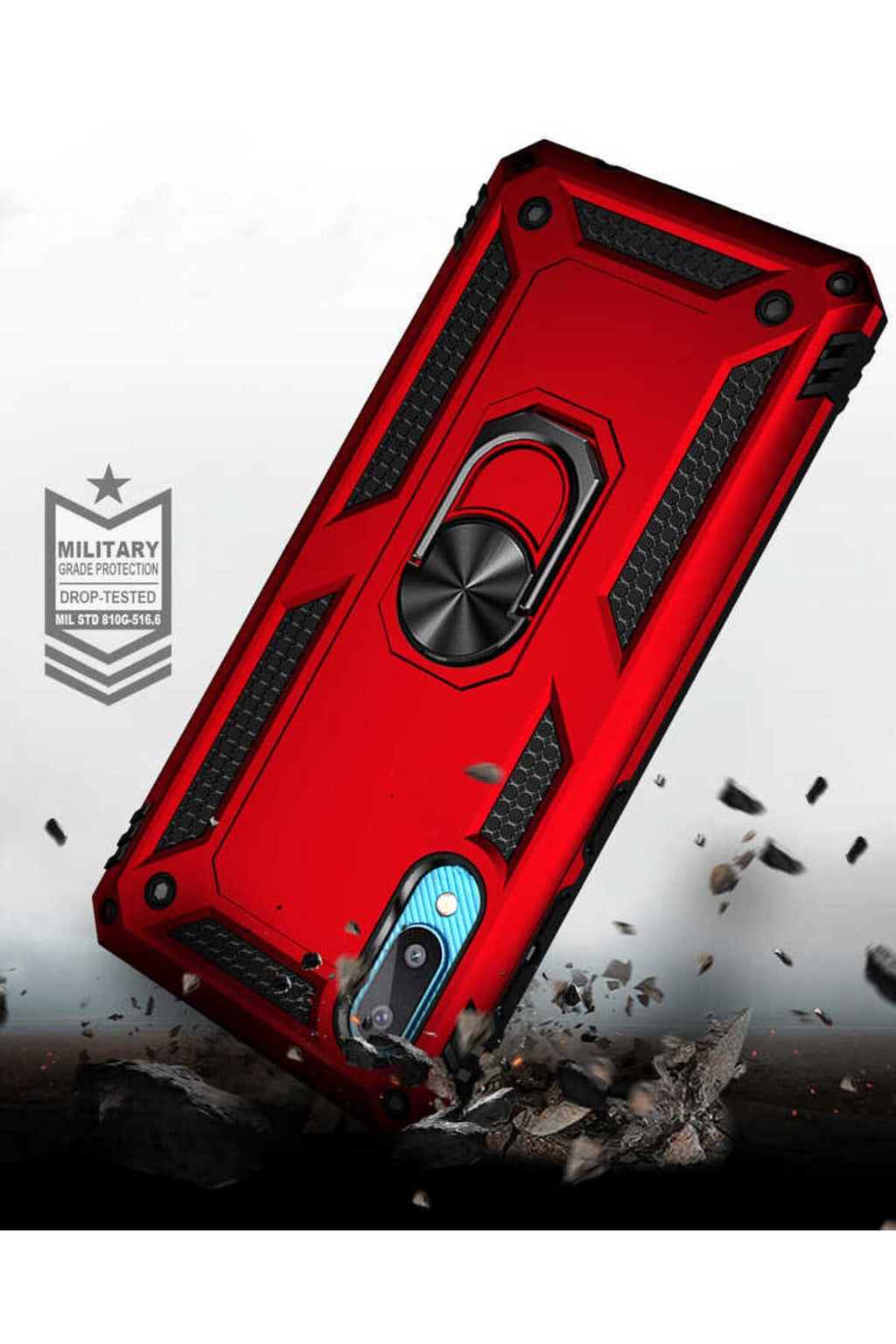 Galaxy A02 Kılıf SVL Vega Kapak - Mavi