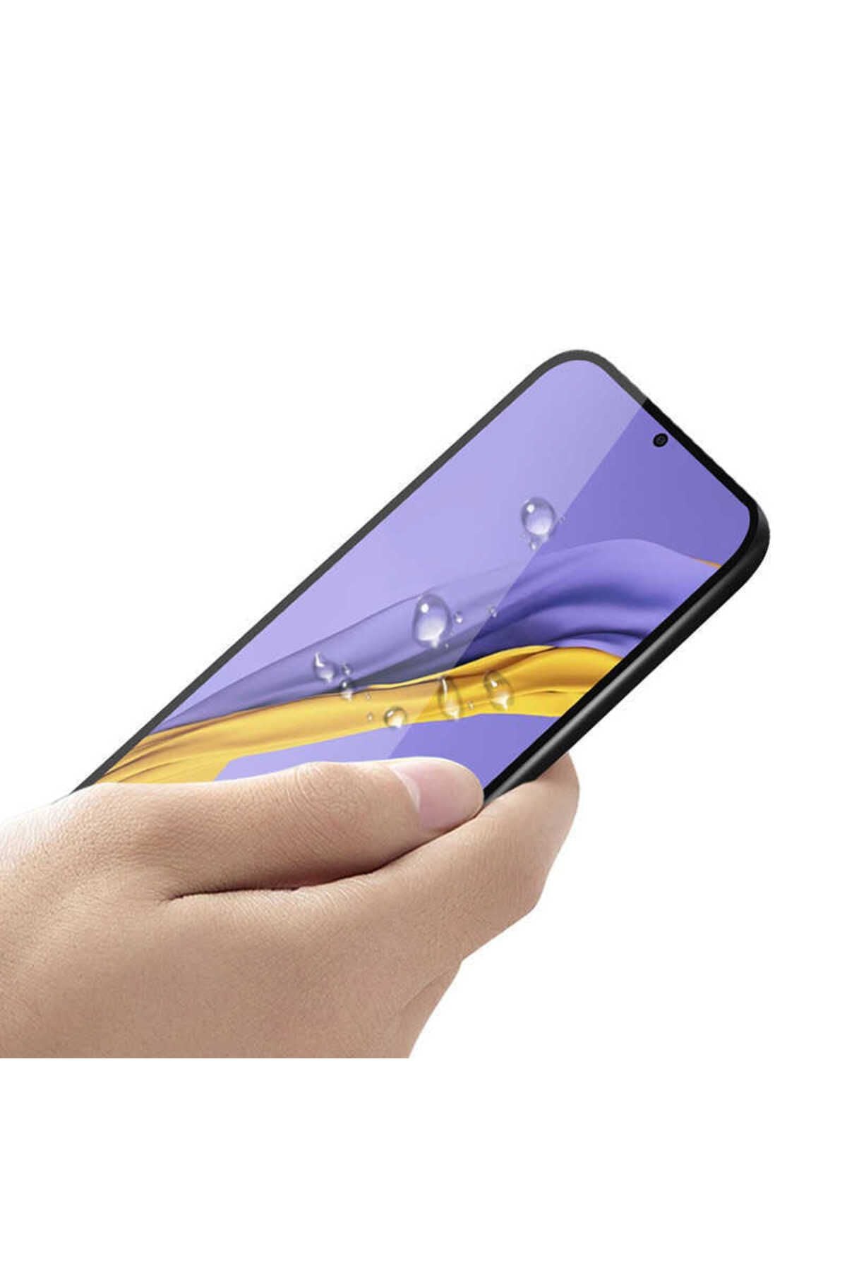 Galaxy S23 FE Uyumlu Zore Kenarları Kırılmaya Dayanıklı Cam Ekran Koruyucu