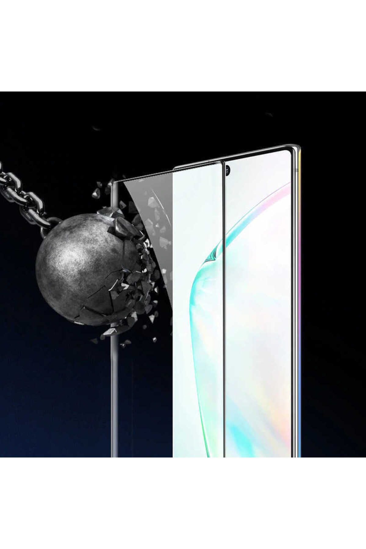 Galaxy Note 20 Ultra Uyumlu Zore Kavisli Full Yapışkanlı Cam Ekran Koruyucu