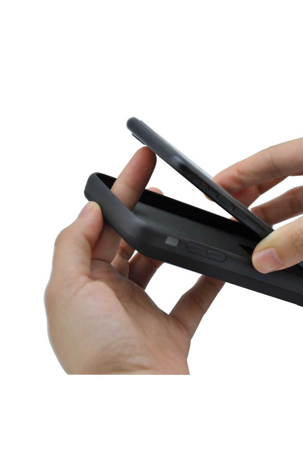 iPhone 8 Plus Uyumlu 8000 mAh Şarjlı Kılıf - Siyah