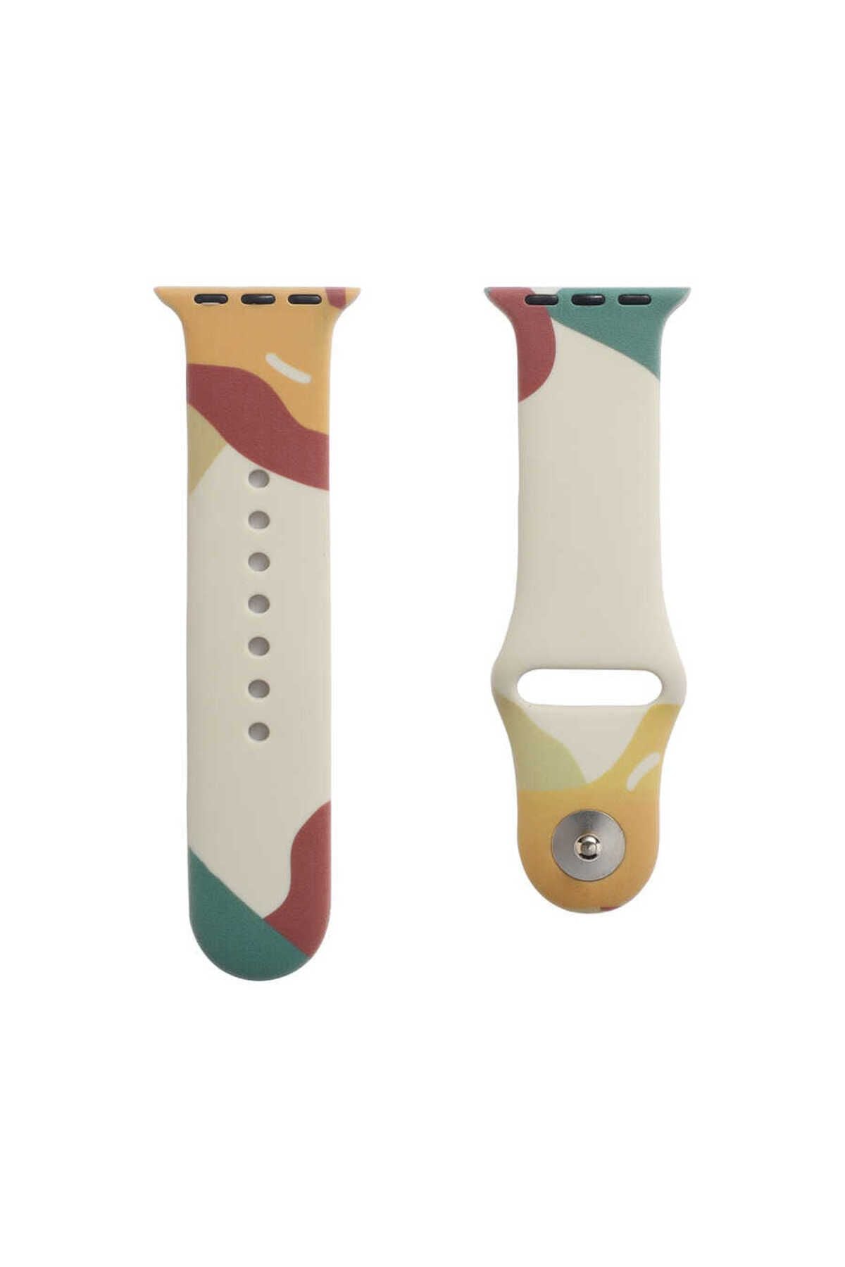 Watch Ultra 49mm Kordon KRD-62 Uyumlu Strap Kayış CLO- Rouge Powder