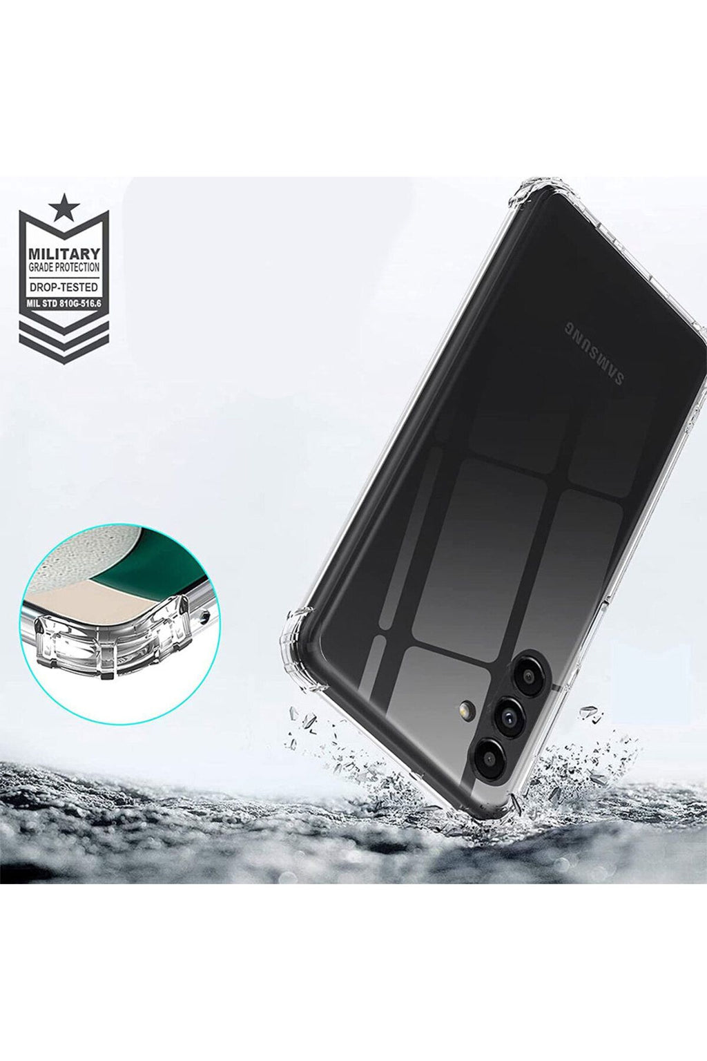 Galaxy A34 Kılıf 2mm Anti Shock Silikon