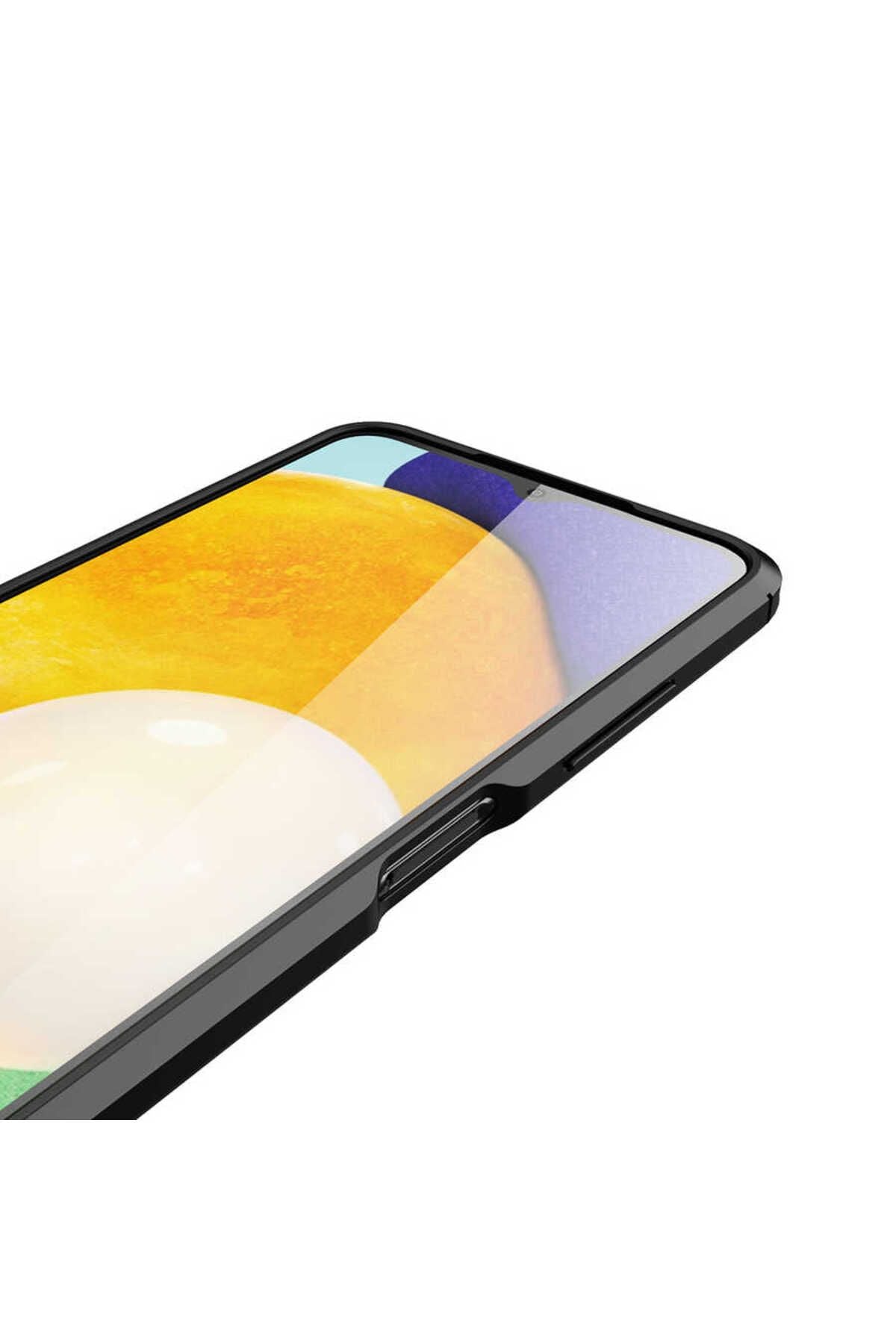 Galaxy A23 Kılıf Zore Niss Silikon Kapak - Siyah