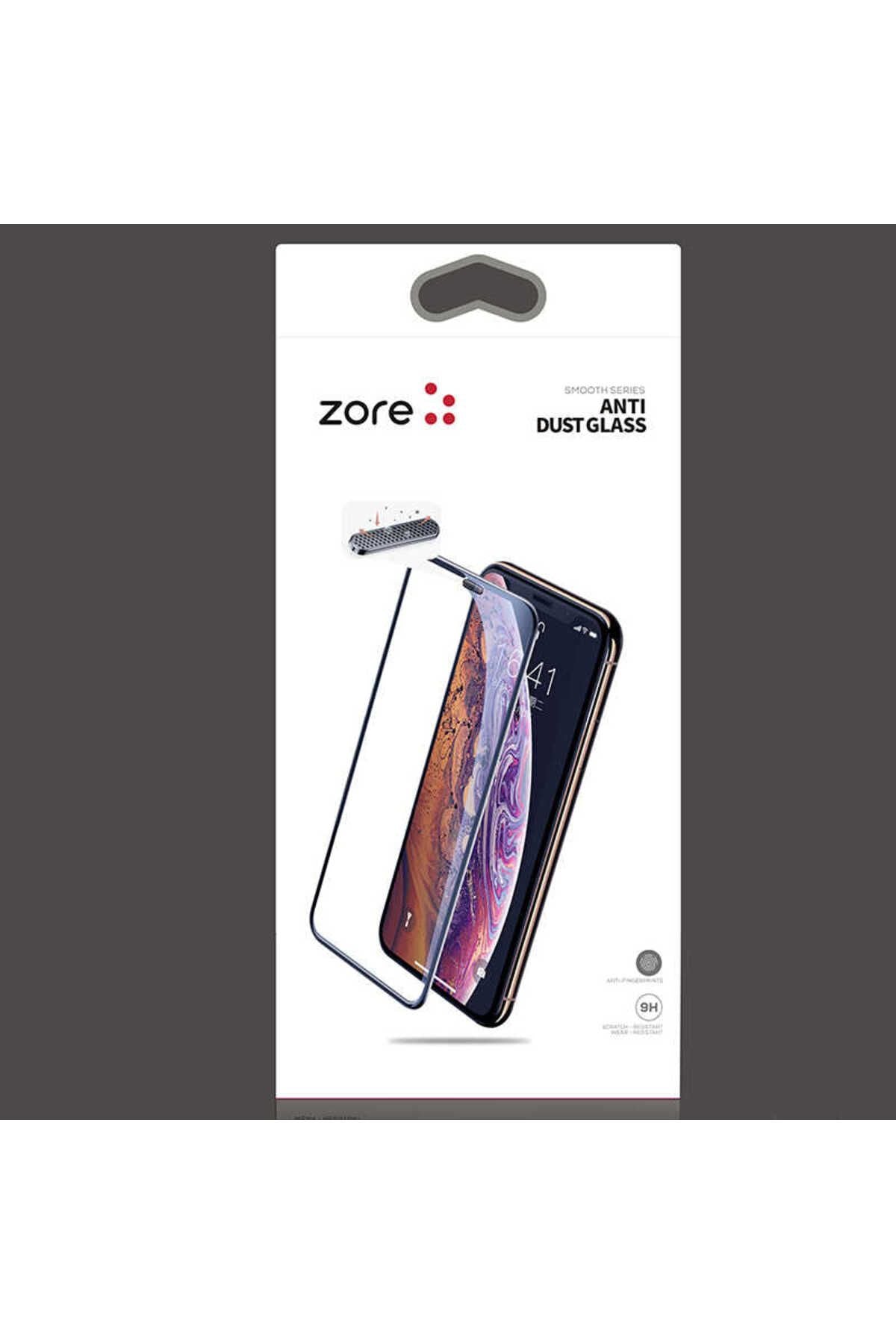 iPhone SE 2022 Uyumlu Zore Anti-Dust Glass Temperli Ekran Koruyucu