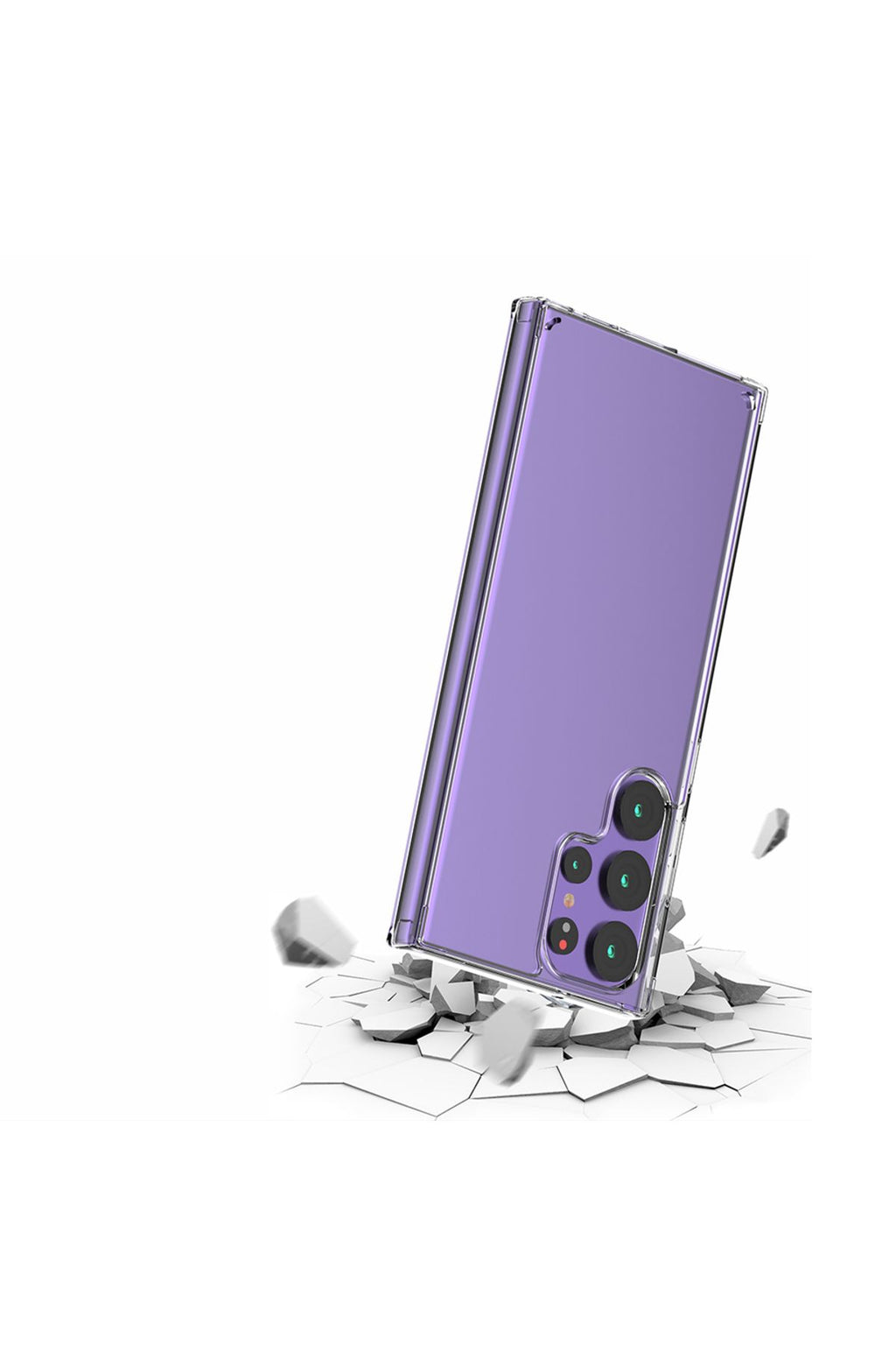 Galaxy S23 Ultra Uyumlu Zore Coss Kılıf-Renksiz