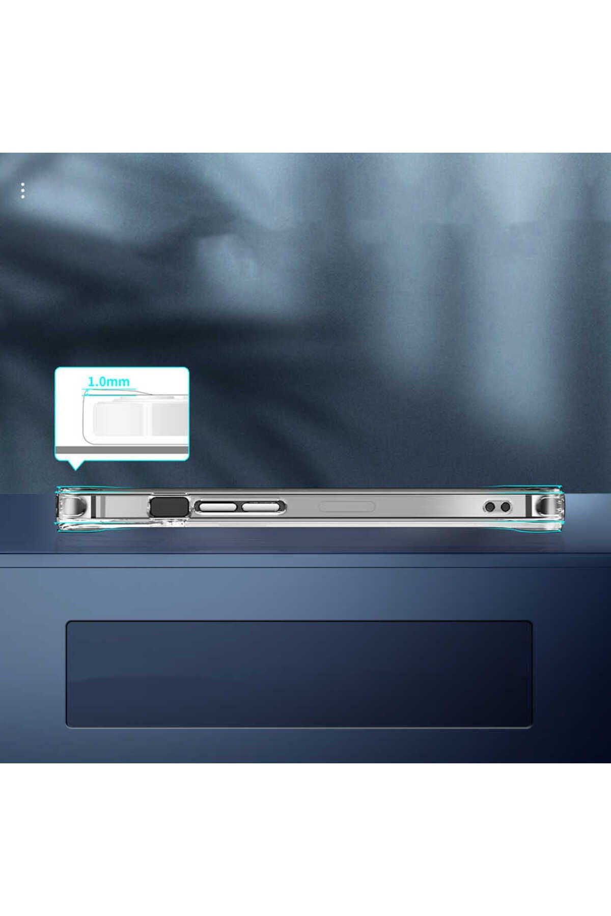 iPhone 14 Pro Uyumlu Zore Forst Kılıf-Renksiz