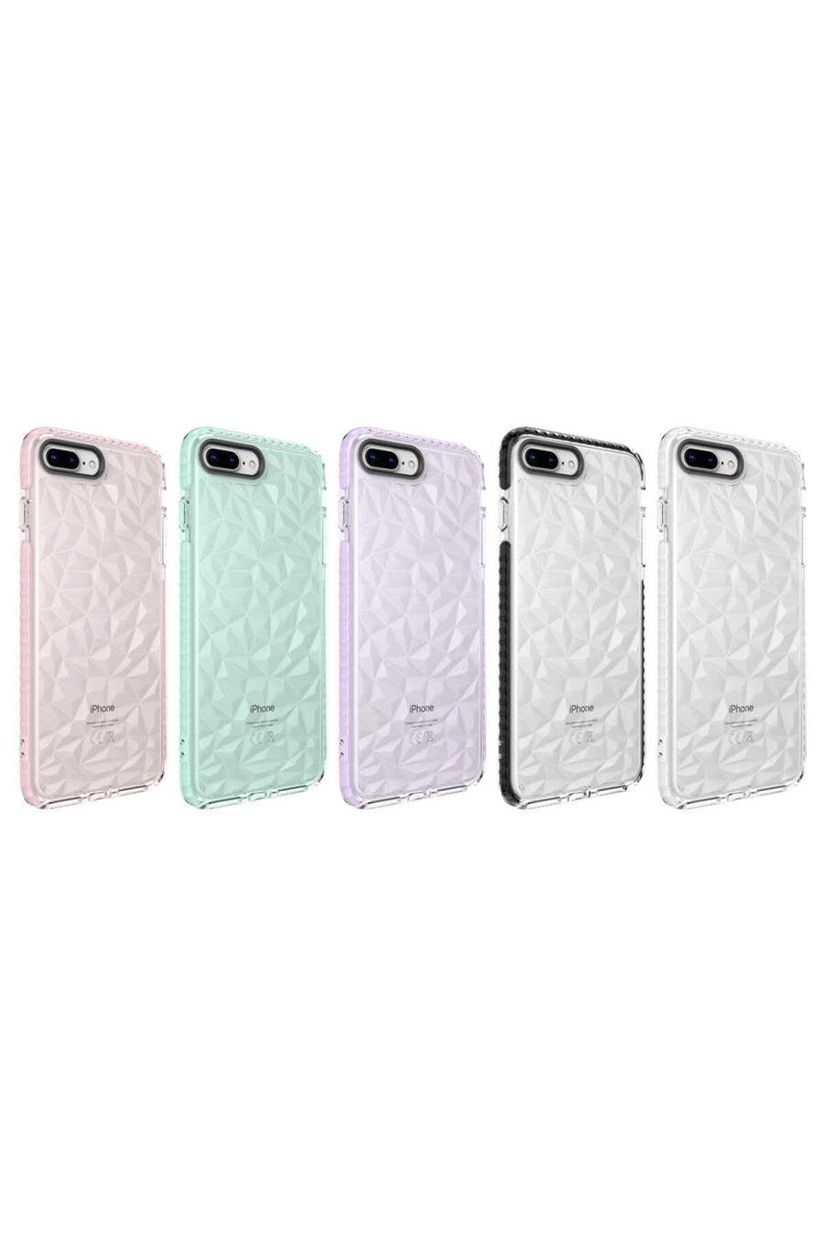 iPhone 8 Plus Kılıf WNX Buzz Kapak - Beyaz