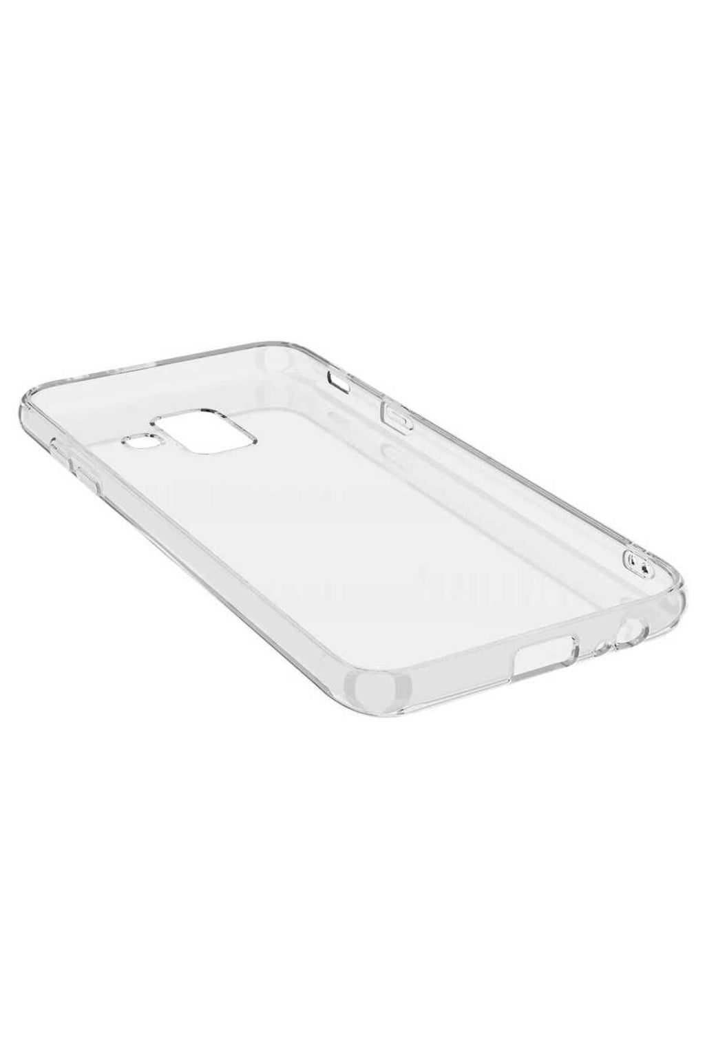 Galaxy A6 2018 Kılıf Zore Süper Silikon Kapak - Renksiz