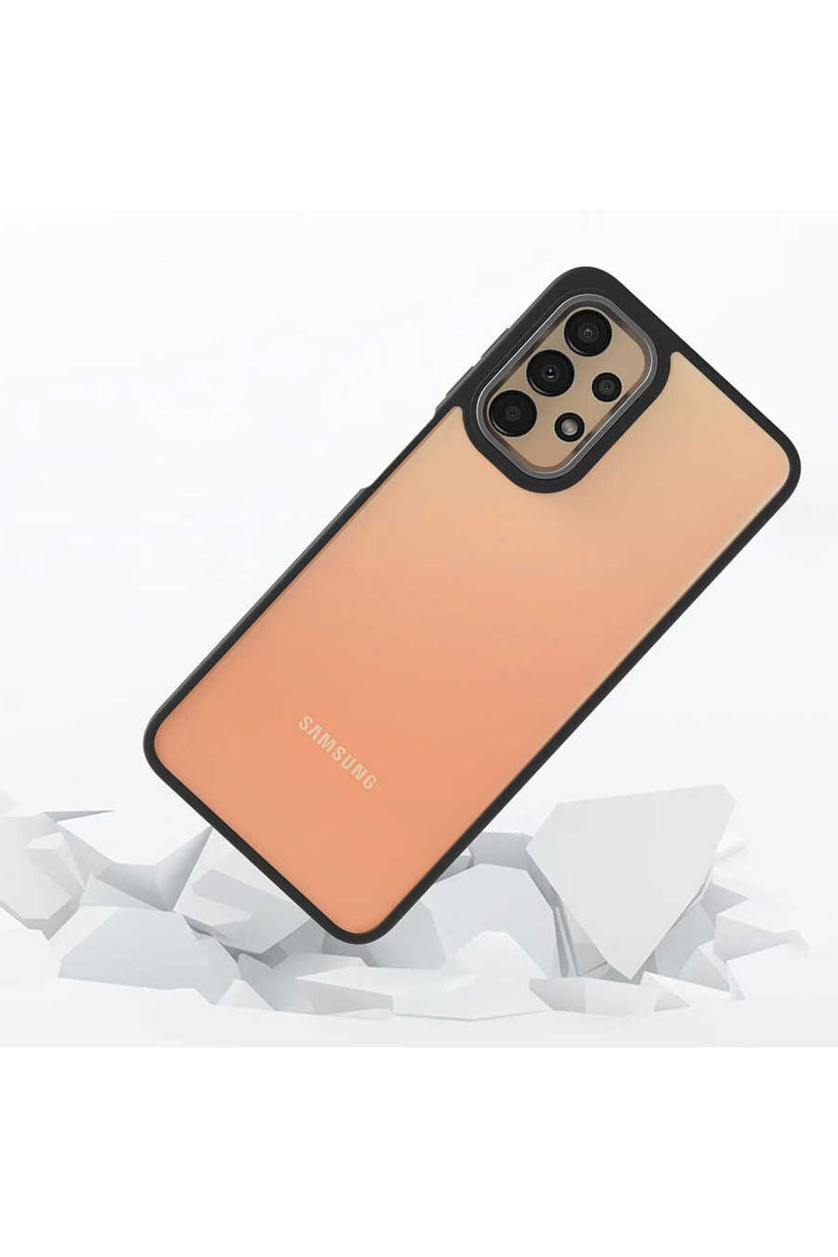 Galaxy A53 5G Kılıf Zore Flora Kapak - Yeşil