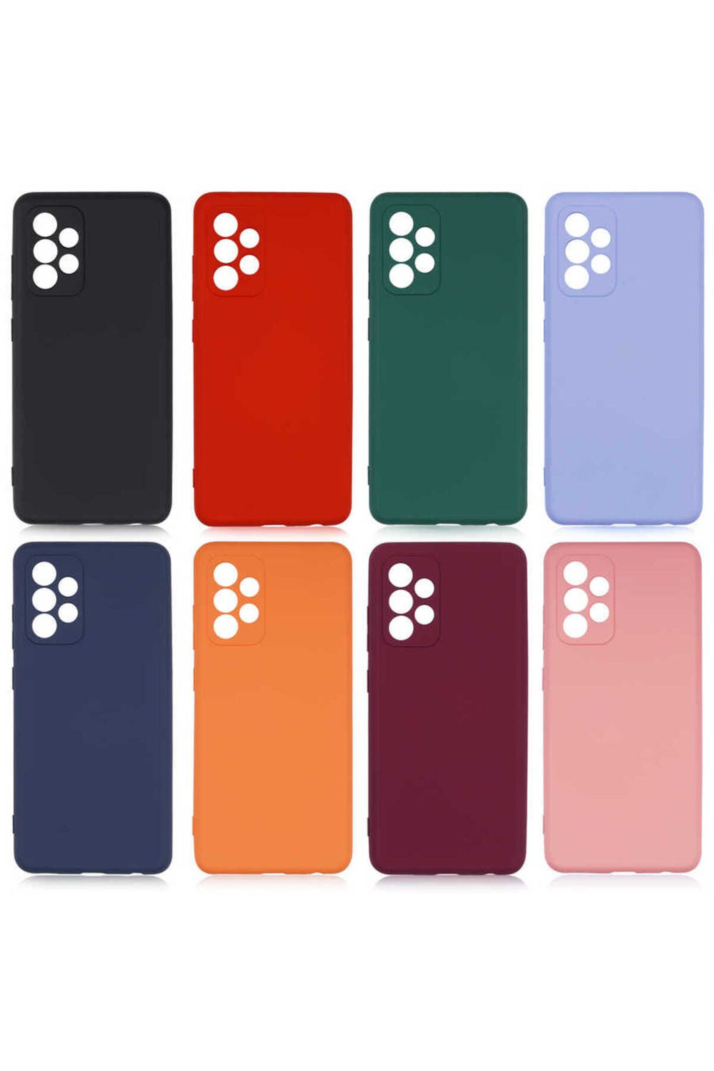 Galaxy A52 Kılıf SVL Mara Lansman Kapak - Turuncu