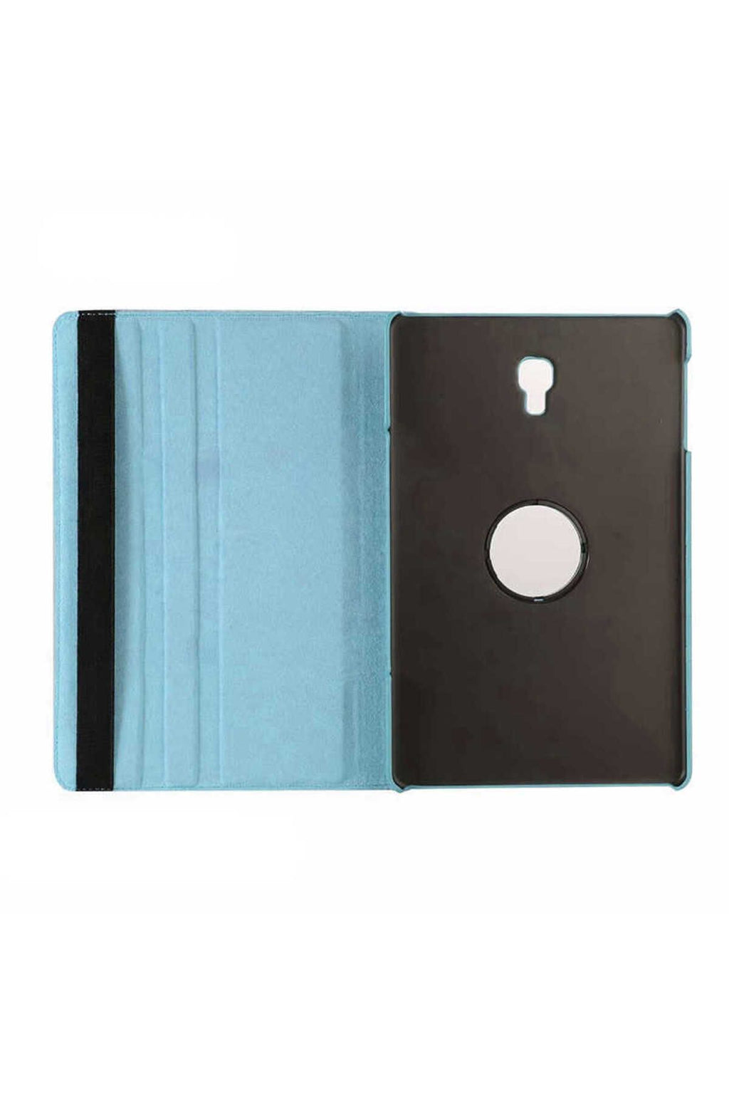 Galaxy Tab A T590  Uyumlu Zore Dönebilen Standlı Kılıf-Pembe Açık