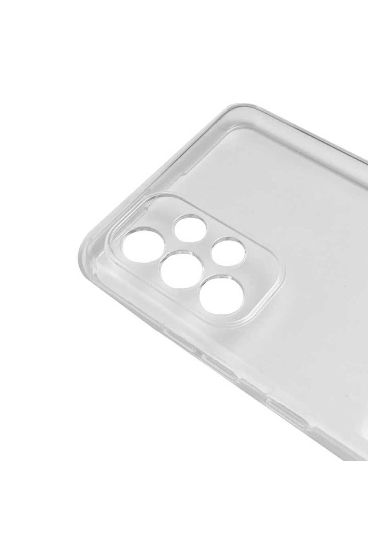 Galaxy A32 4G Kılıf SVL Kamera Korumalı Süper Silikon Kapak - Renksiz