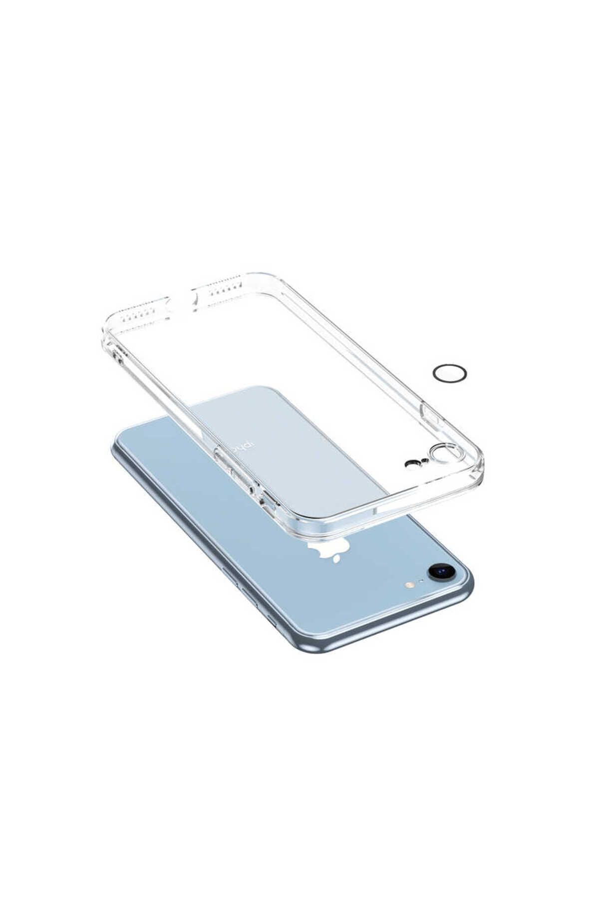 iPhone SE 2020 Kılıf Zore Fizy Kapak - Renksiz