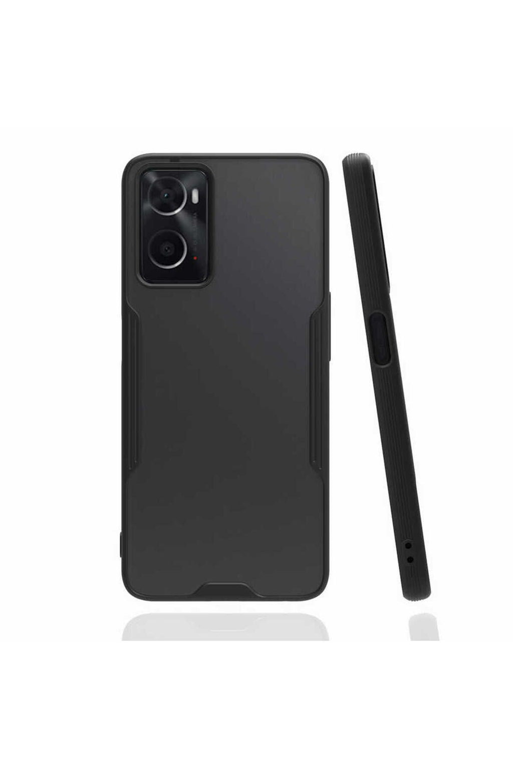 A96 4G Kılıf TUVA Parfe Kapak - Siyah