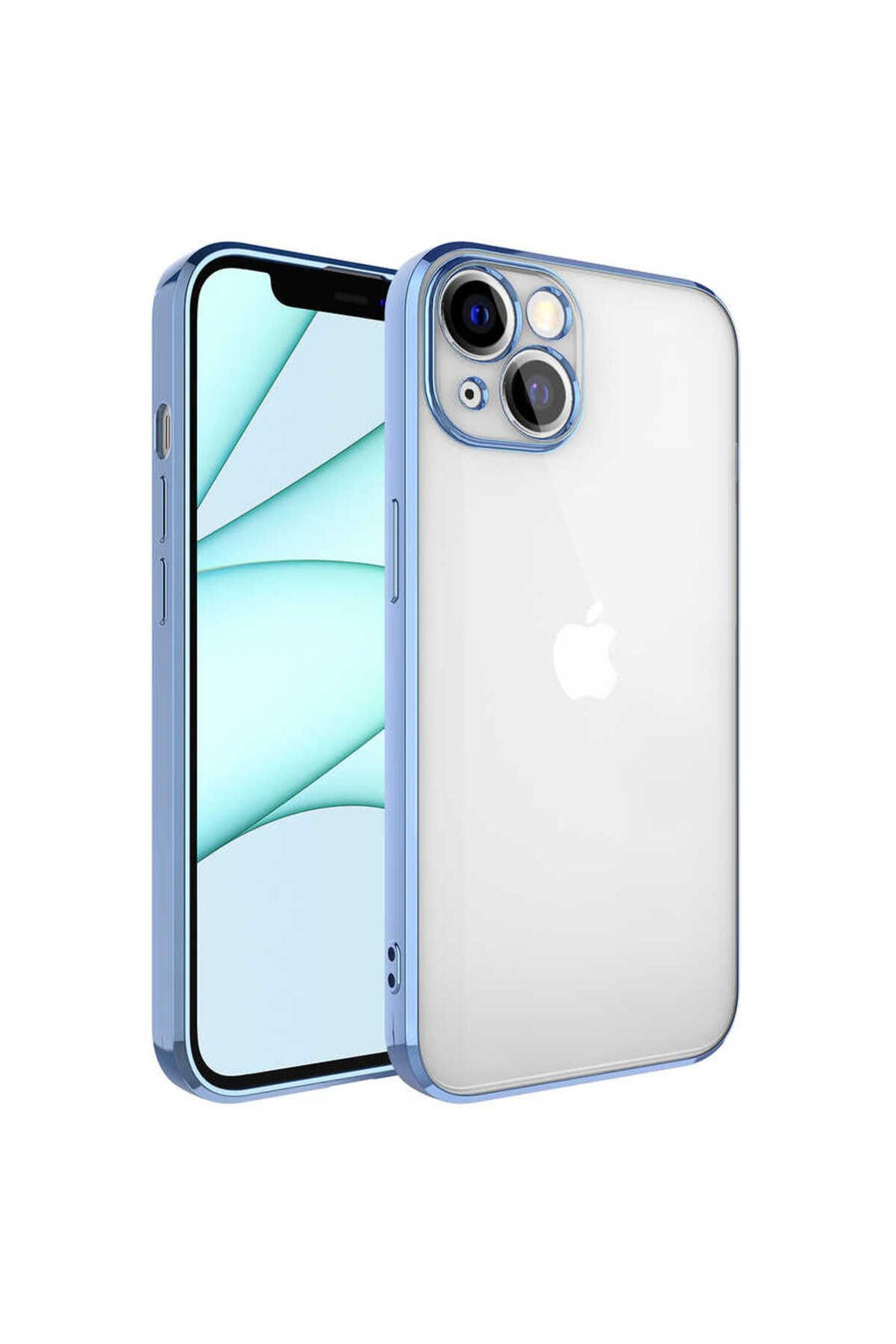 Apple iPhone 13 Kılıf Zore Glitter Full Renkli Silikon Kapak