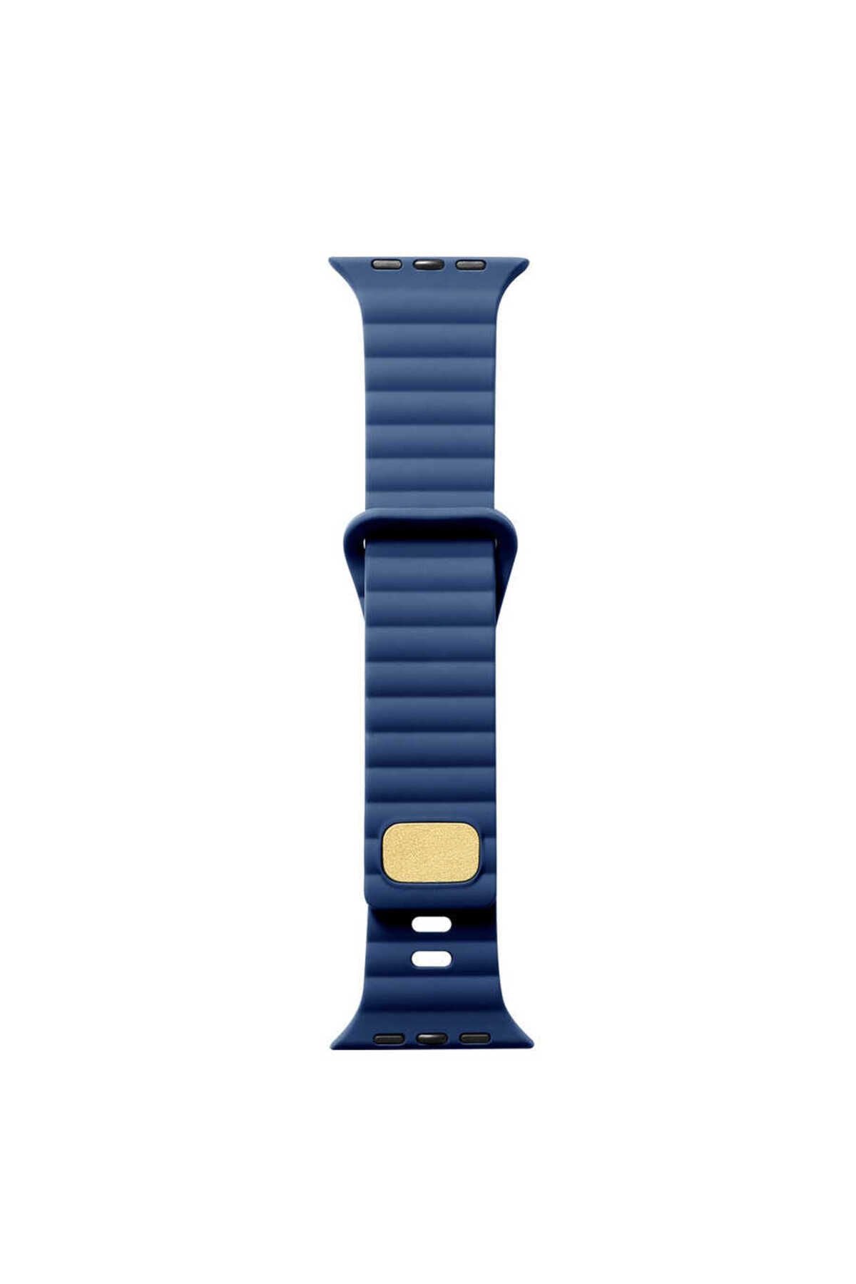 Watch Ultra 49mm Uyumlu KRD-73 Uyumlu Zore Kordon-Mürdüm