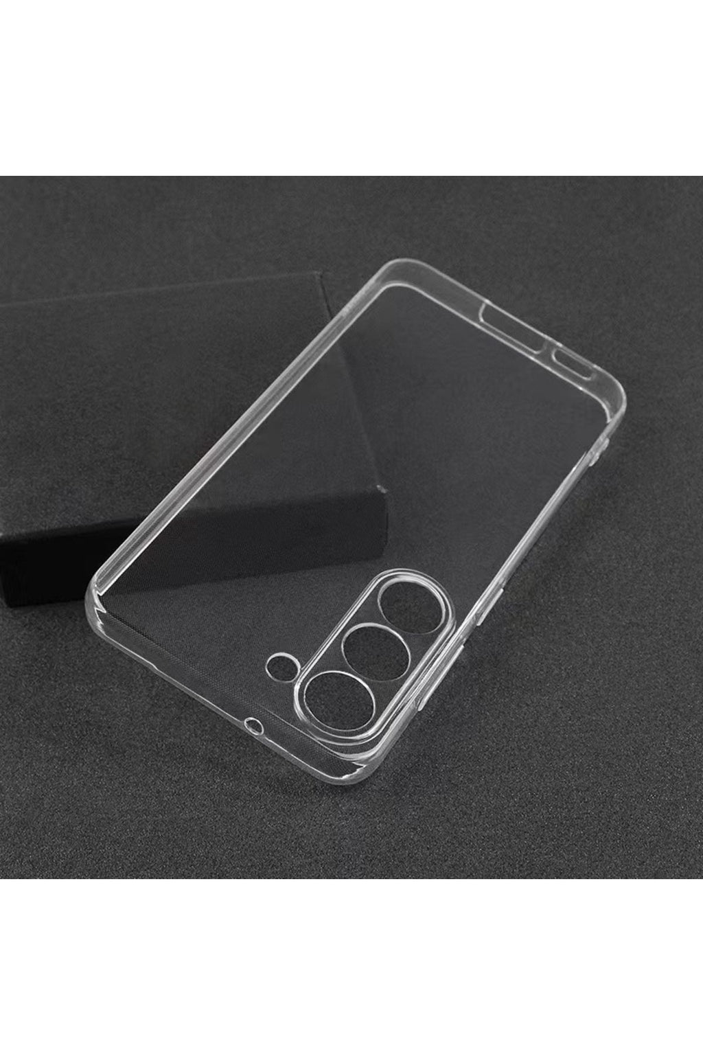 Galaxy A14 Kılıf RNTC Süper Silikon Kapak - Renksiz