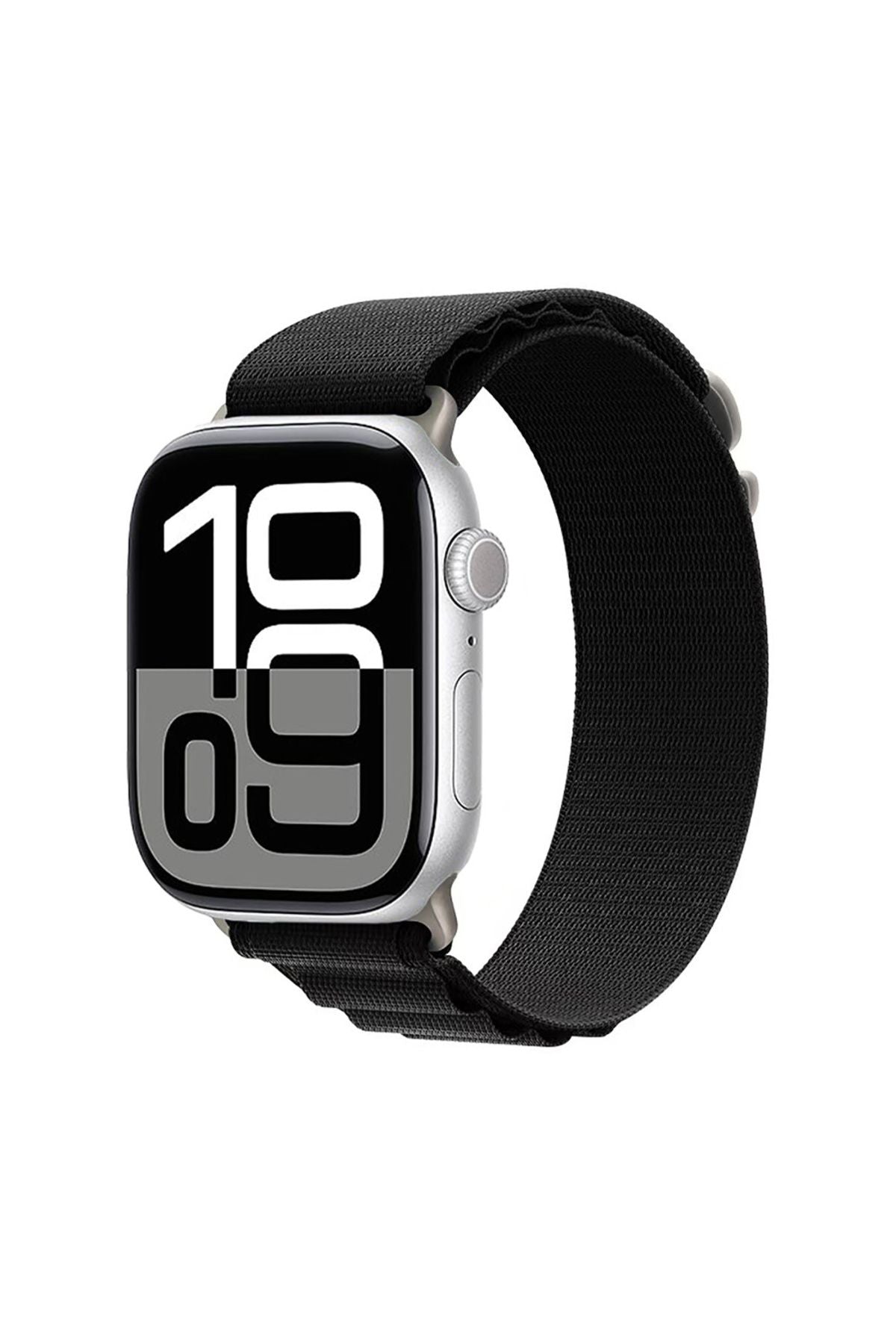 Watch 10 42mm Uyumlu Zore KRD-74 Hasır Kordon-Açık Yeşil