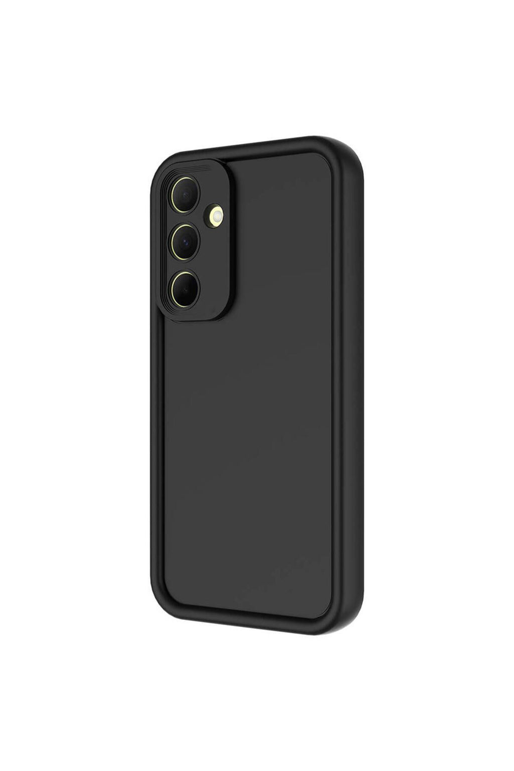 Galaxy A55 Kılıf Kamera Korumalı Zore Ananas Kapak - Koyu Yeşil