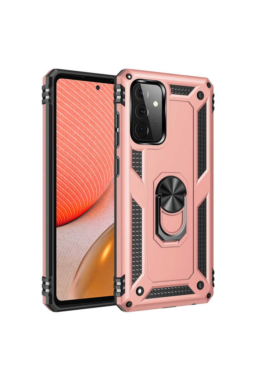 Galaxy A52 Kılıf Zore Vega Kapak-Rose Gold