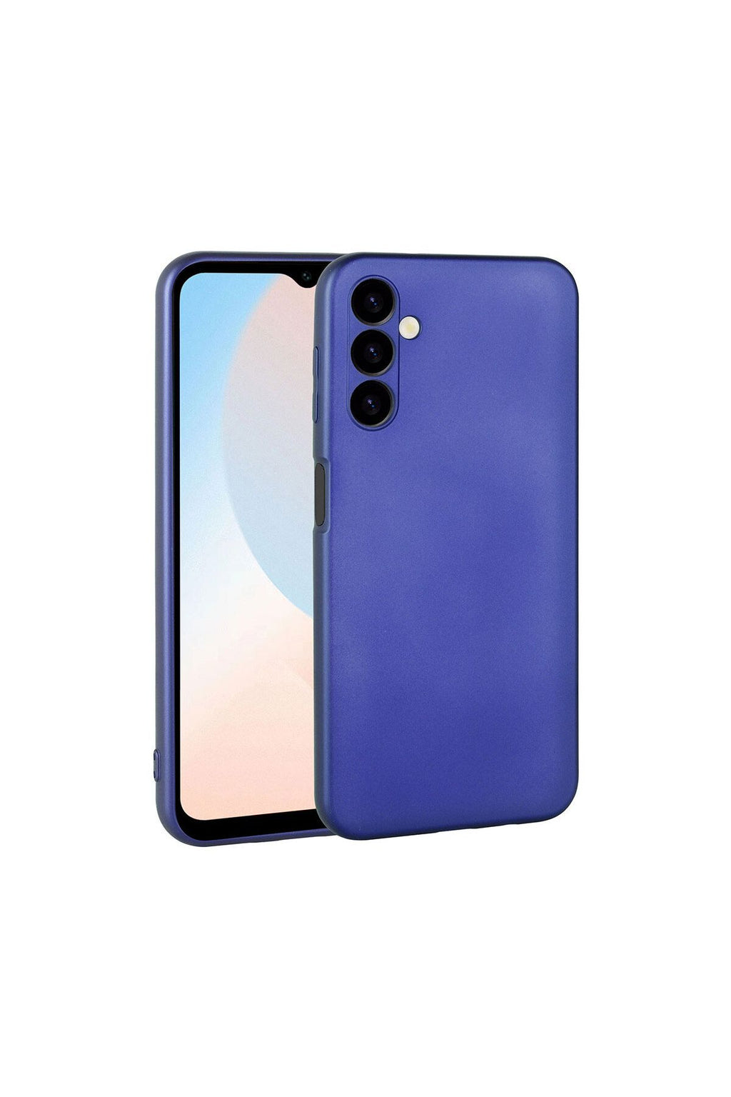 Galaxy A24 Kılıf Zore Premier Silikon Kapak - Saks Mavi