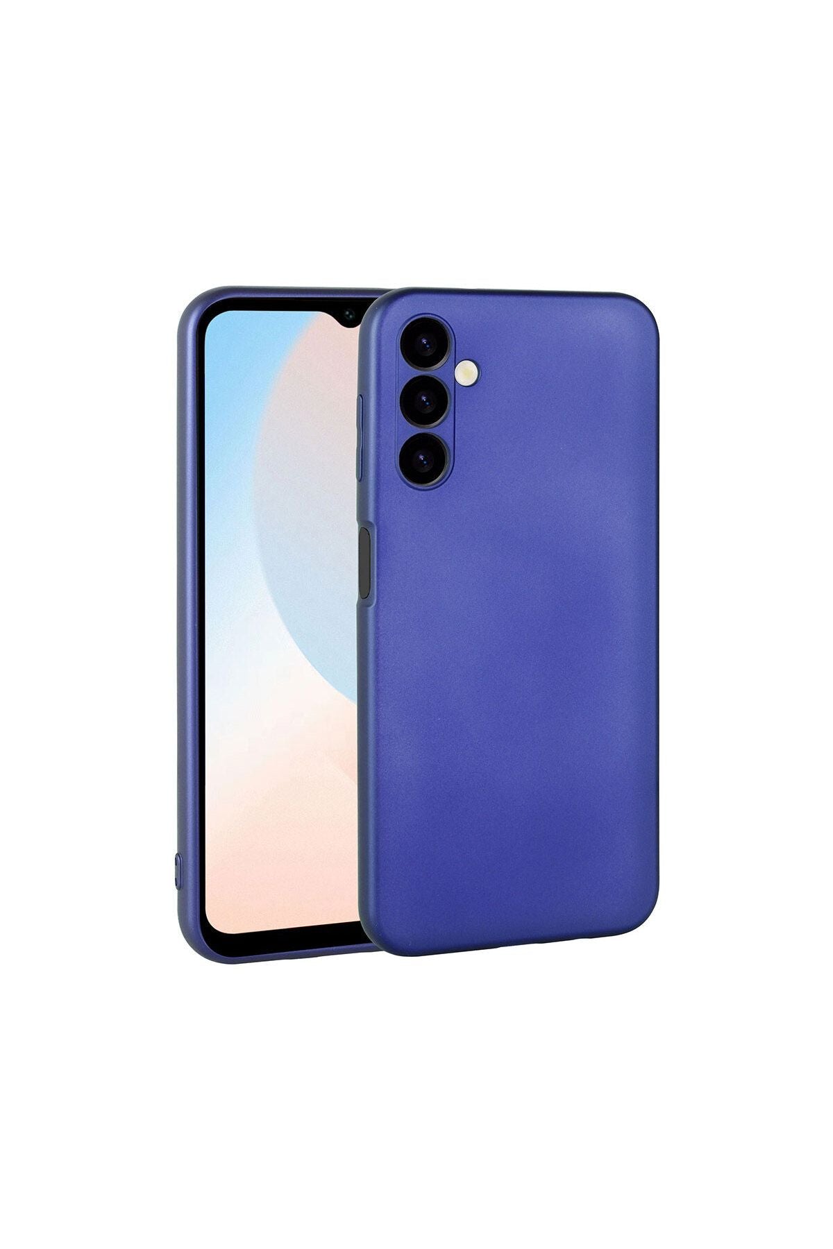 Galaxy A24 Kılıf Zore Premier Silikon Kapak - Saks Mavi