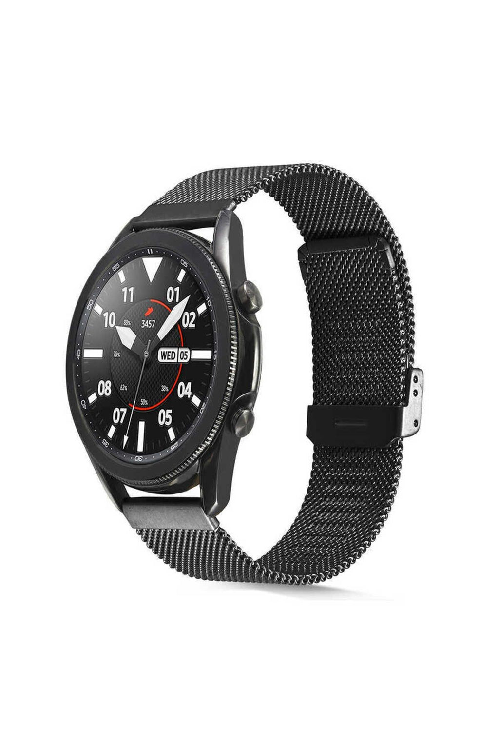 Galaxy Watch 46mm Uyumlu KRD-45 22mm Metal Zore Kordon-Rose Gold